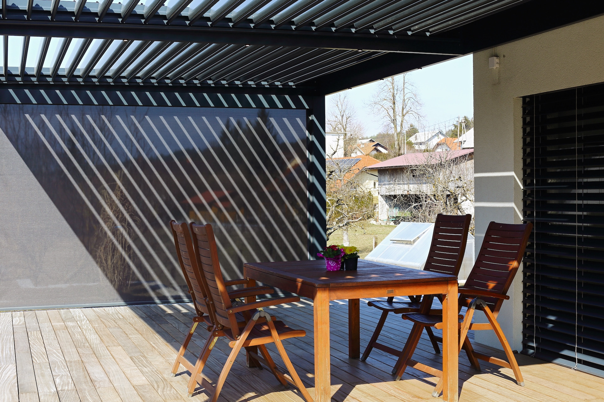 Projekt Lamellen-Pergola KZ Postojna