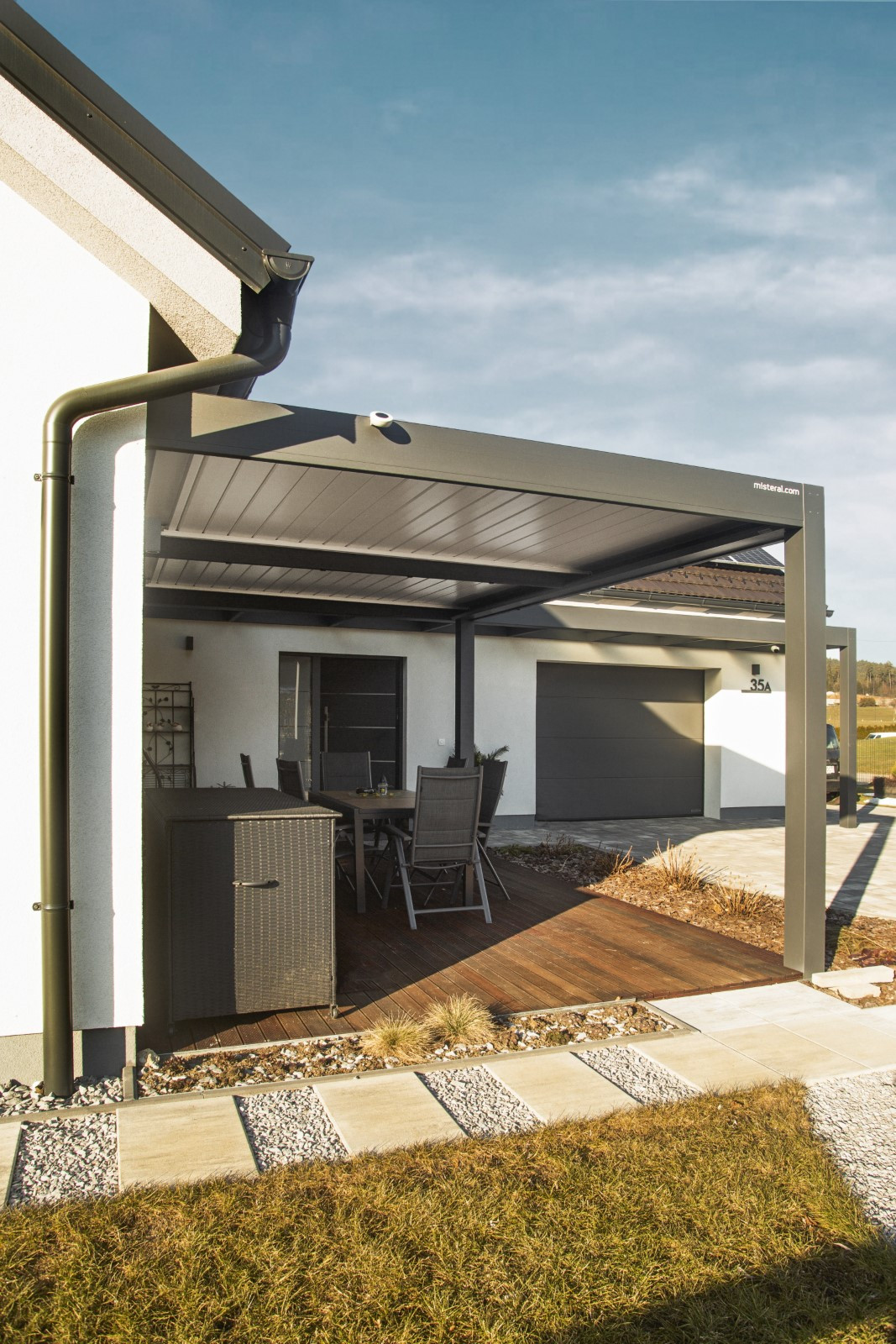 Projekt Lamellen-Pergola Mengeš