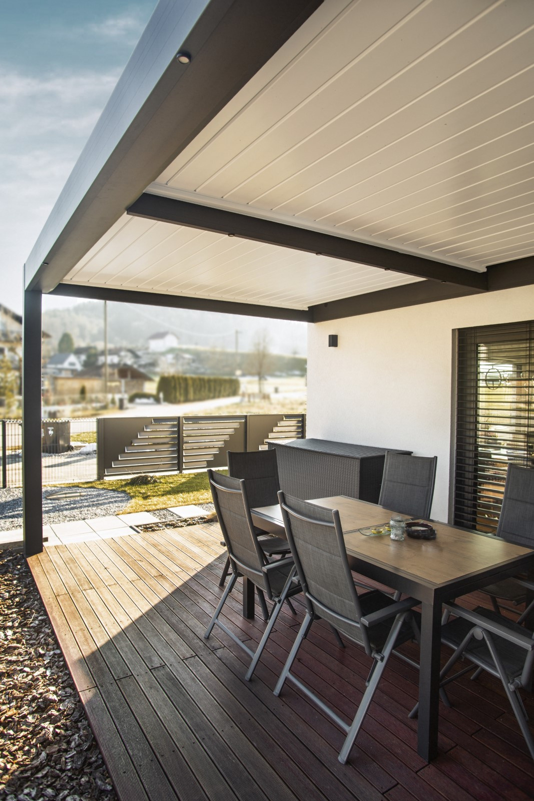 Projekt Lamellen-Pergola Mengeš