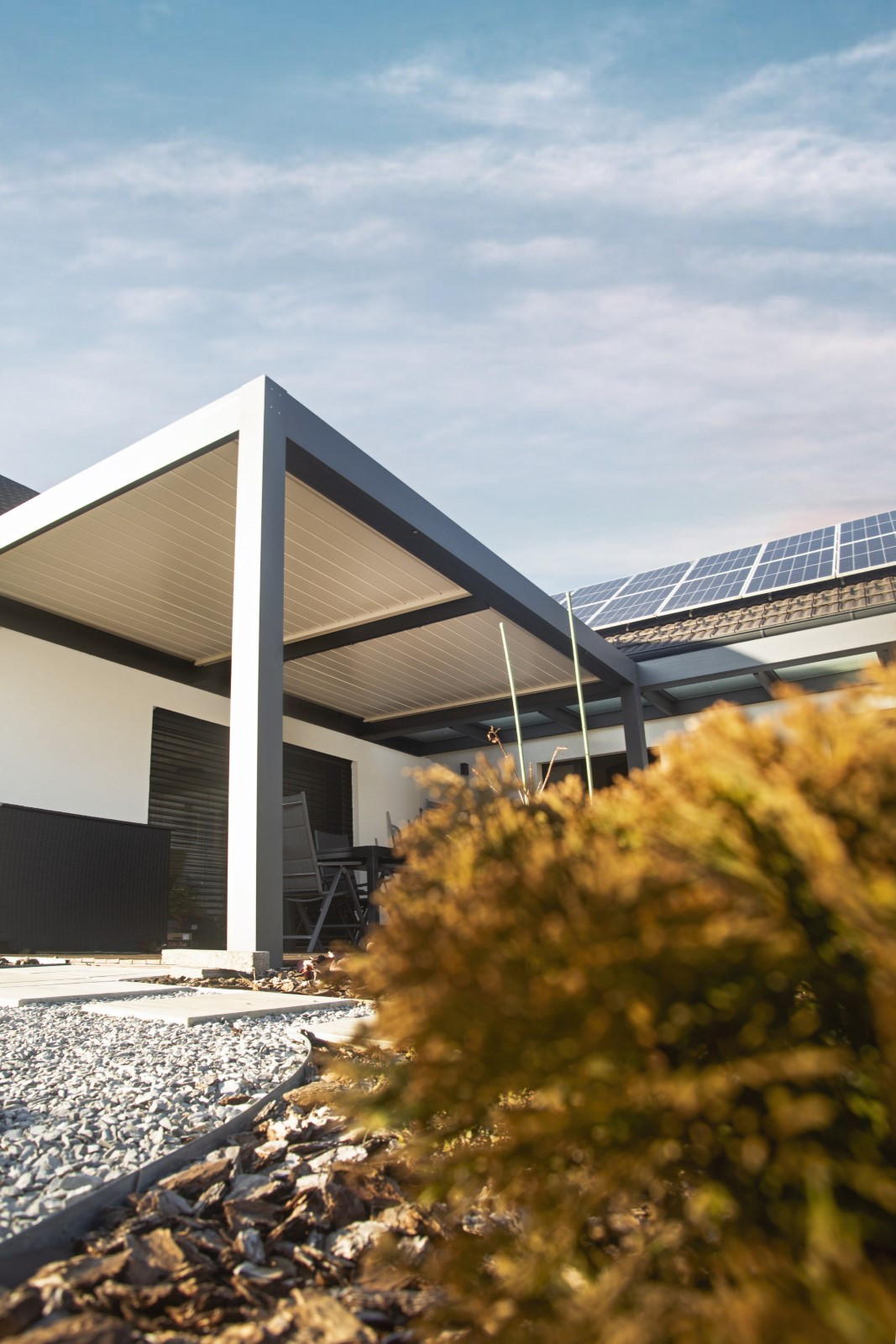 Projekt Lamellen-Pergola Mengeš