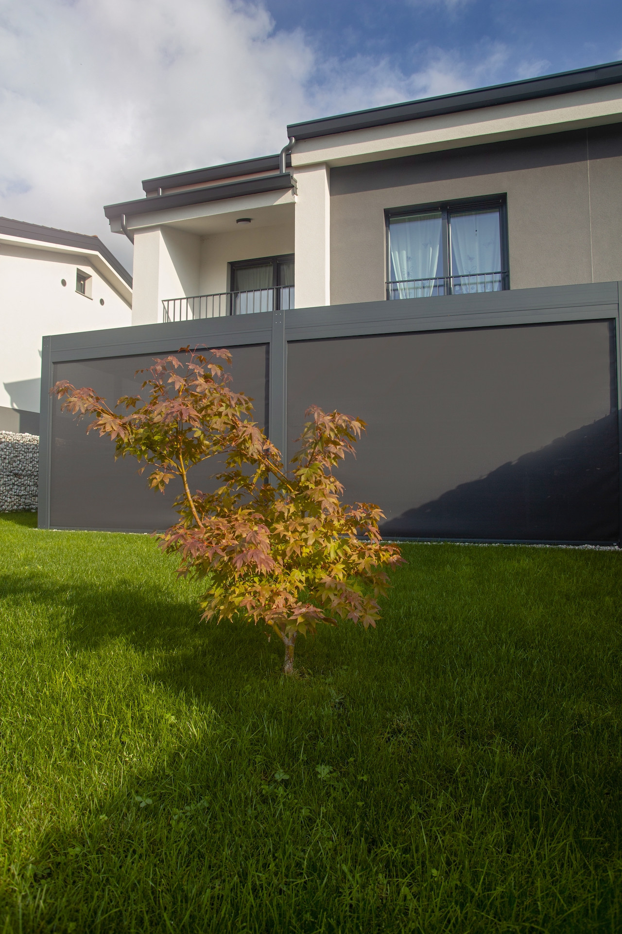 Projekt Lamellen-Pergola MM Vipava