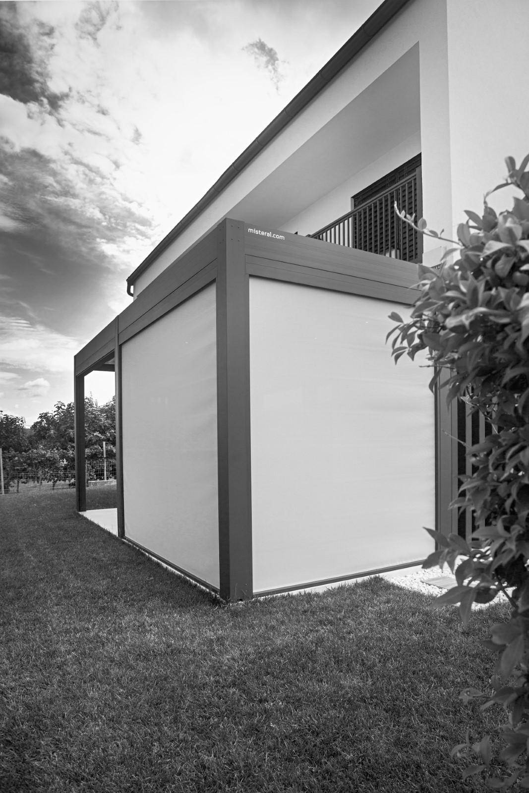 Projekt Lamellen-Pergola MM Vipava