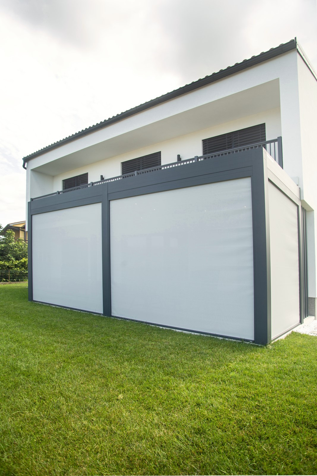 Projekt Lamellen-Pergola MM Vipava