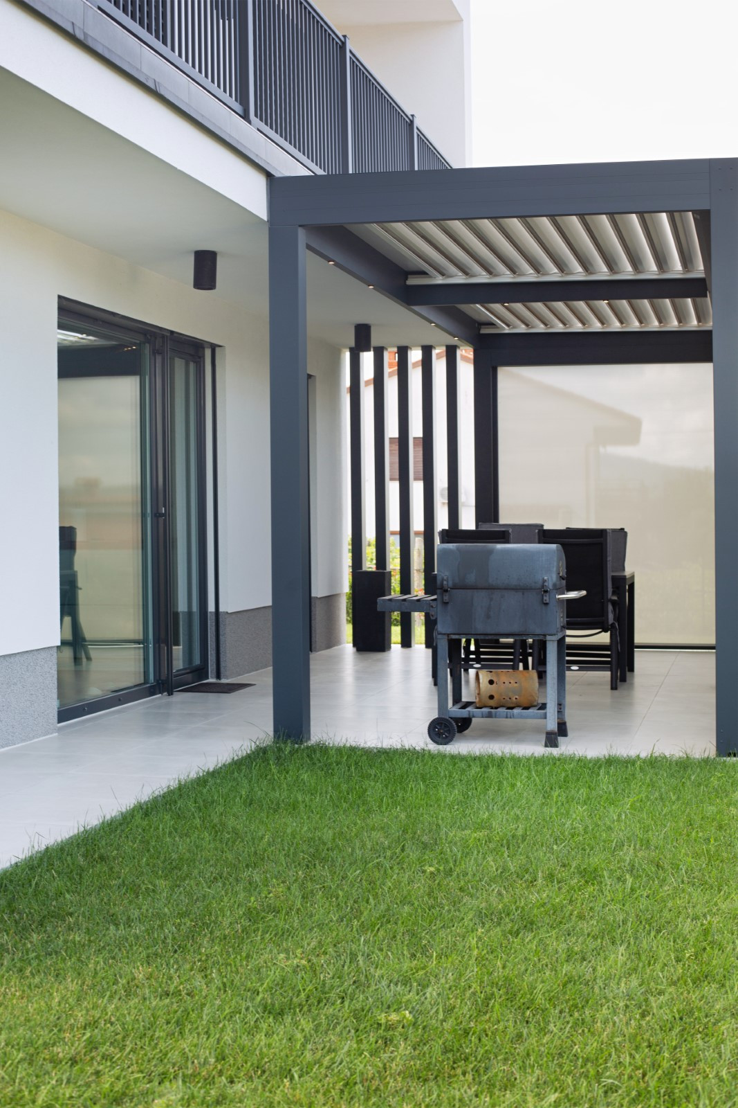 Projekt Lamellen-Pergola MM Vipava