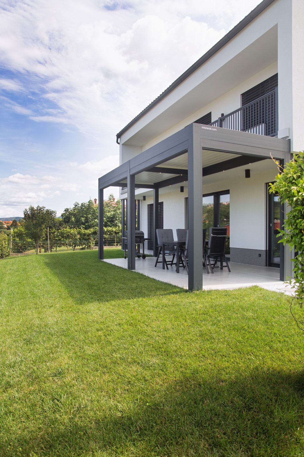 Projekt Lamellen-Pergola MM Vipava