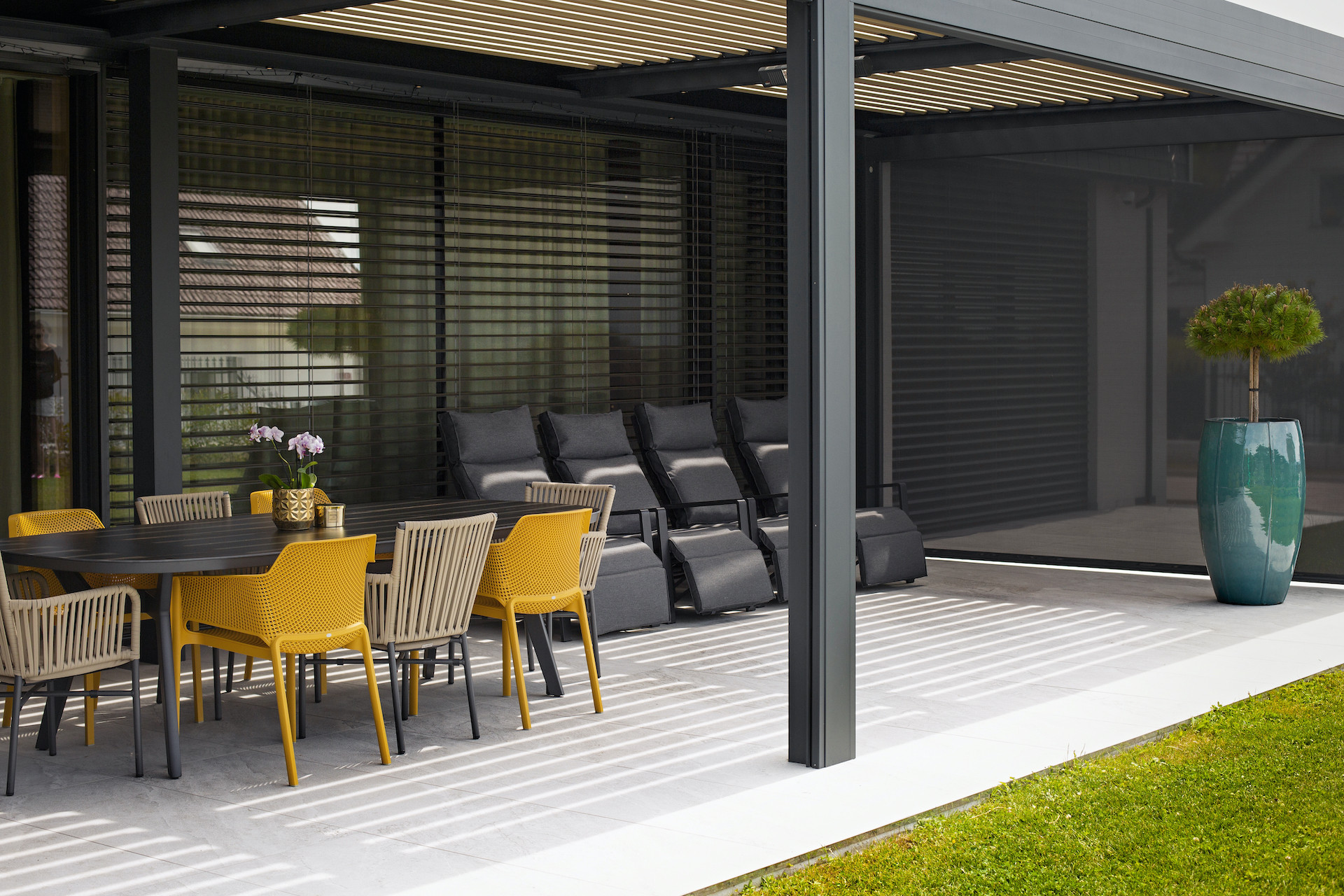 Projekt Lamellen-Pergola MS Krško