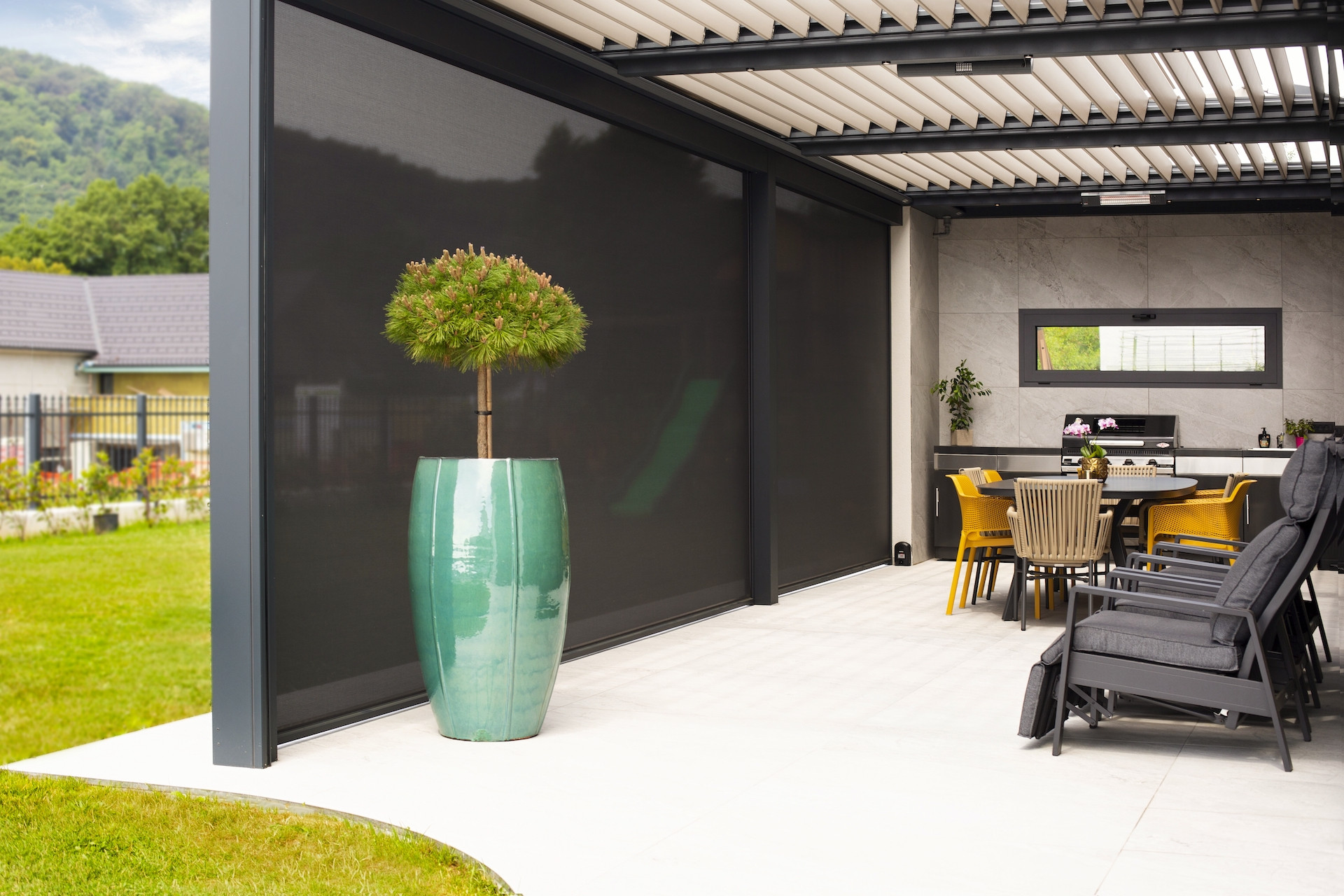 Projekt Lamellen-Pergola MS Krško