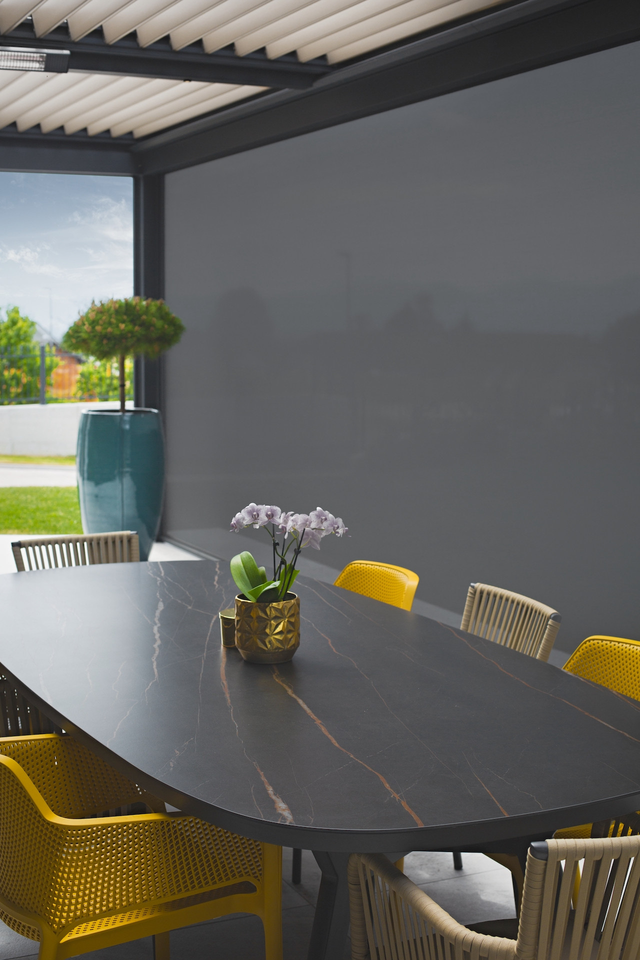 Projekt Lamellen-Pergola MS Krško