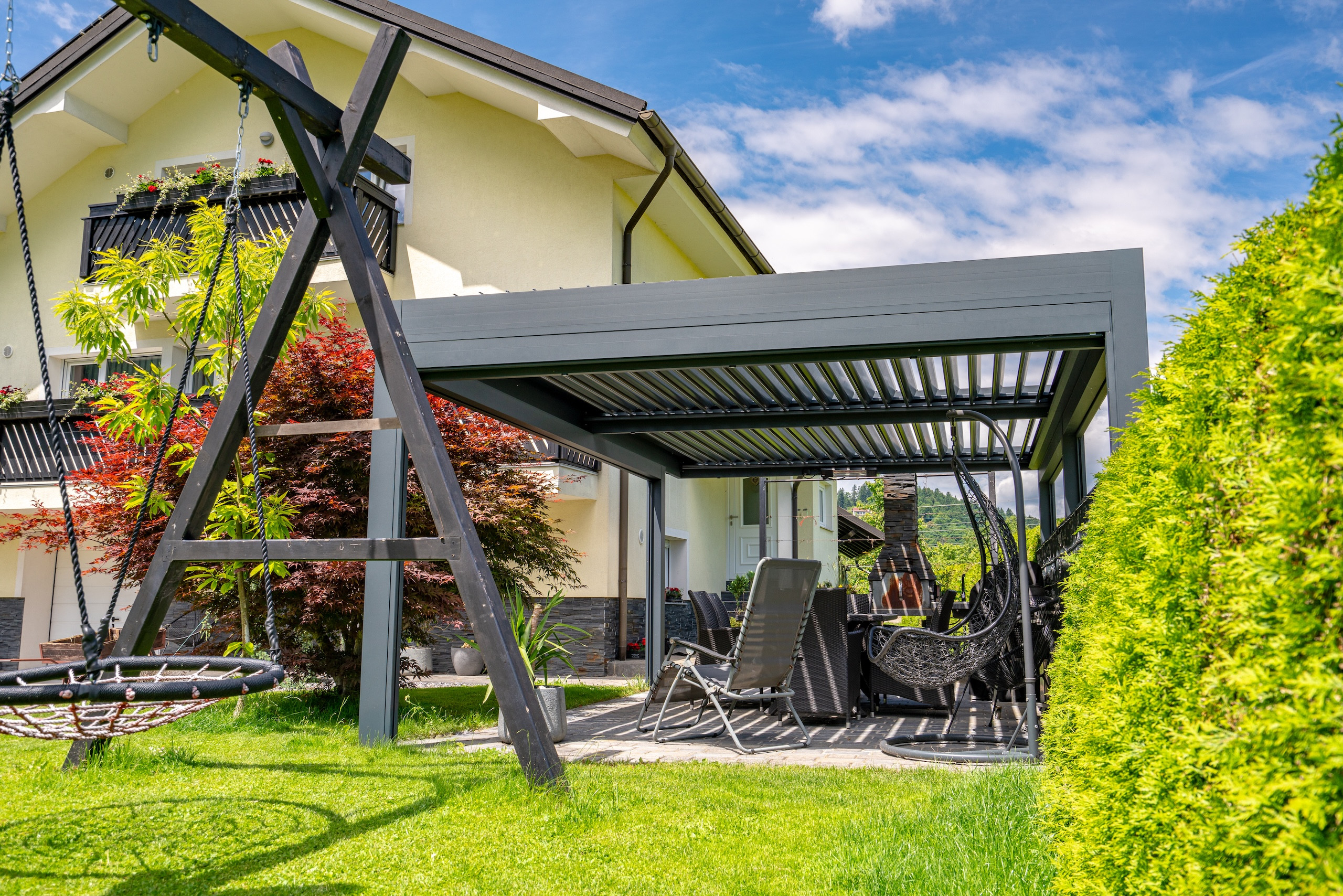 Projekt Lamellen-Pergola MV Mozirje