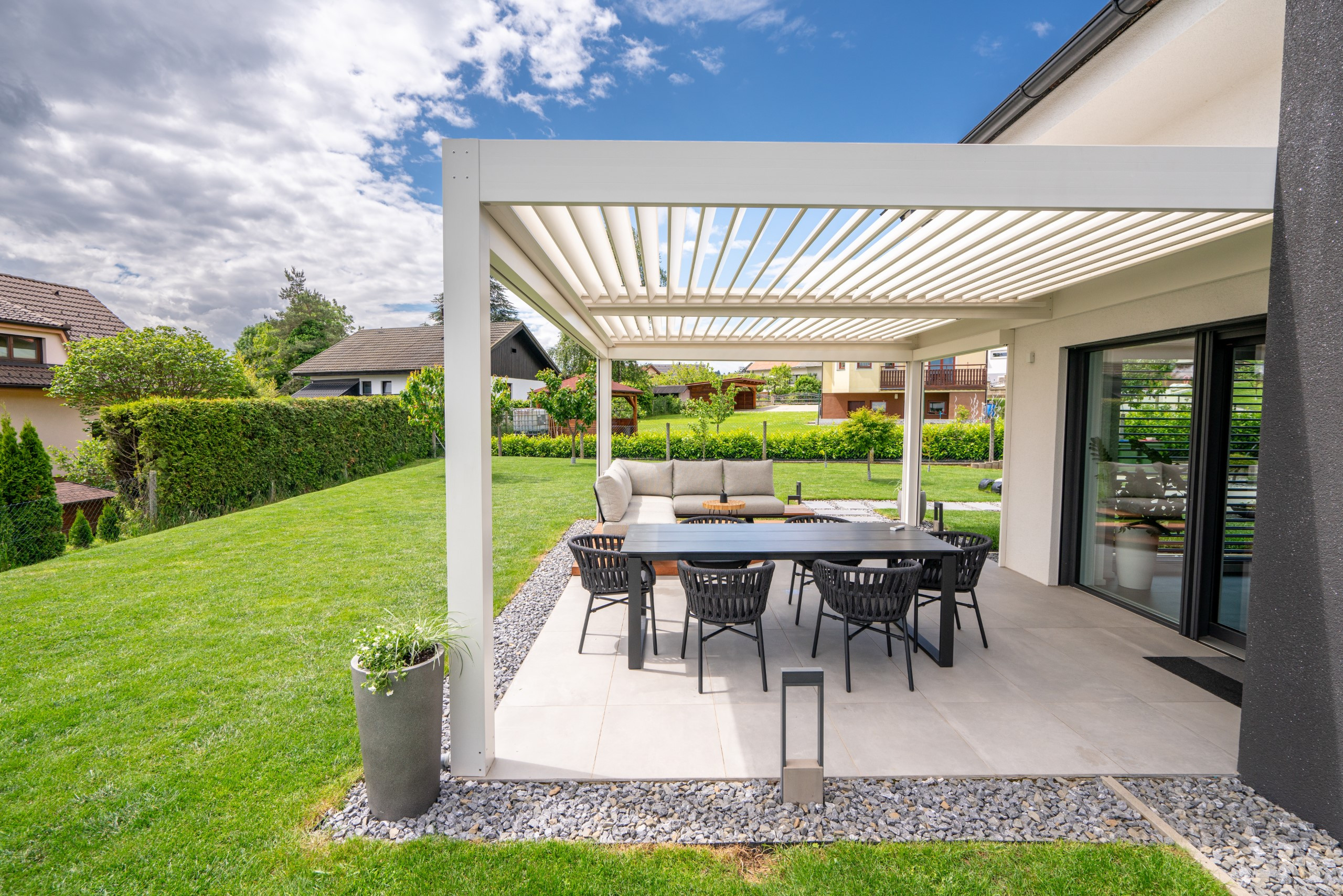 Projekt Lamellen-Pergola PB Polskava