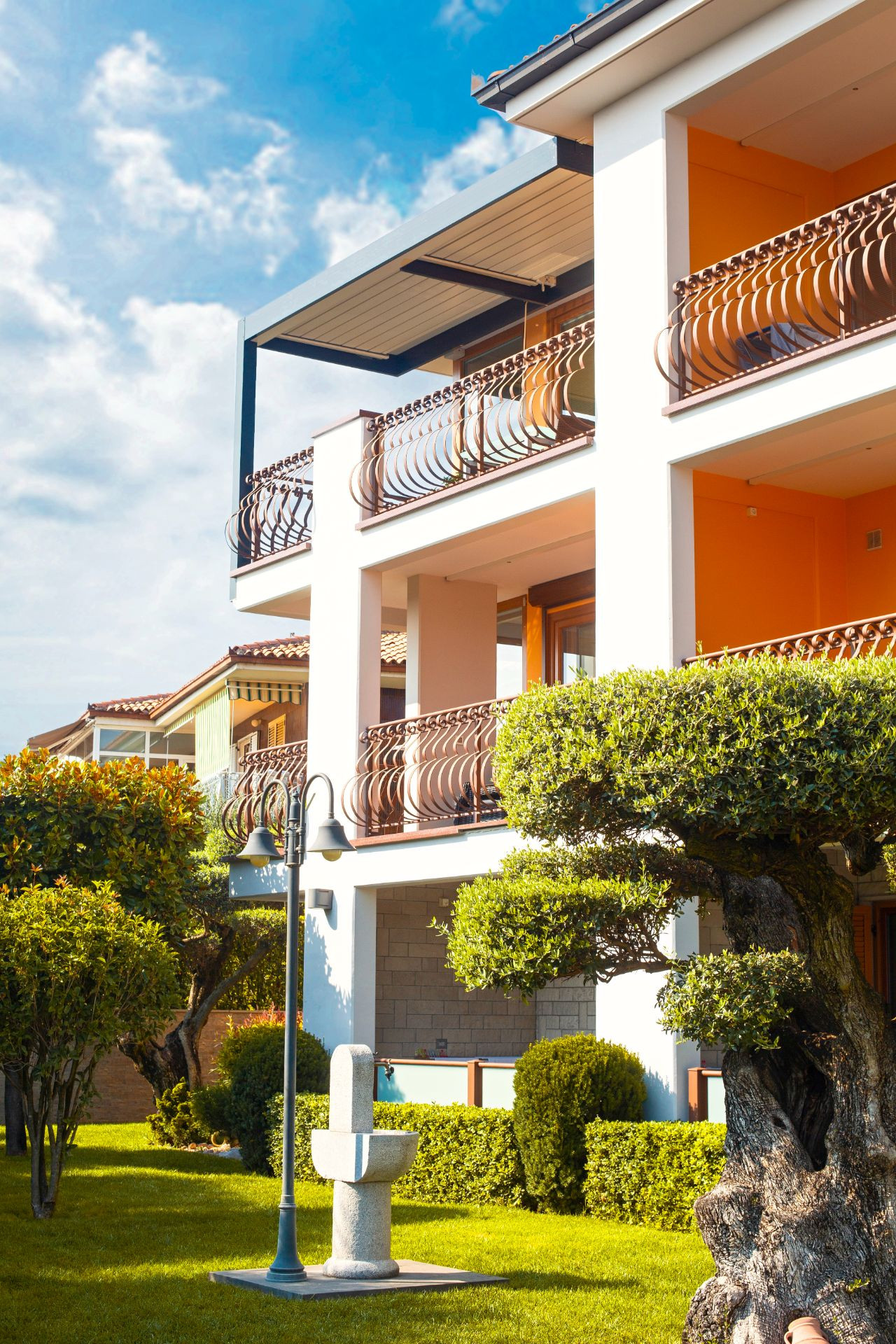 Projekt Pension Silvia - Portorož - Die bioklimatische Pergola Misteral - Terrasse, Brisole, Seitliche ZIP-Rollos