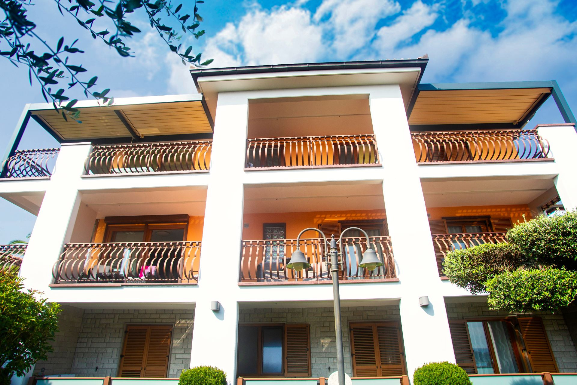 Projekt Pension Silvia - Portorož - Die bioklimatische Pergola Misteral - Terrasse, Brisole, Seitliche ZIP-Rollos