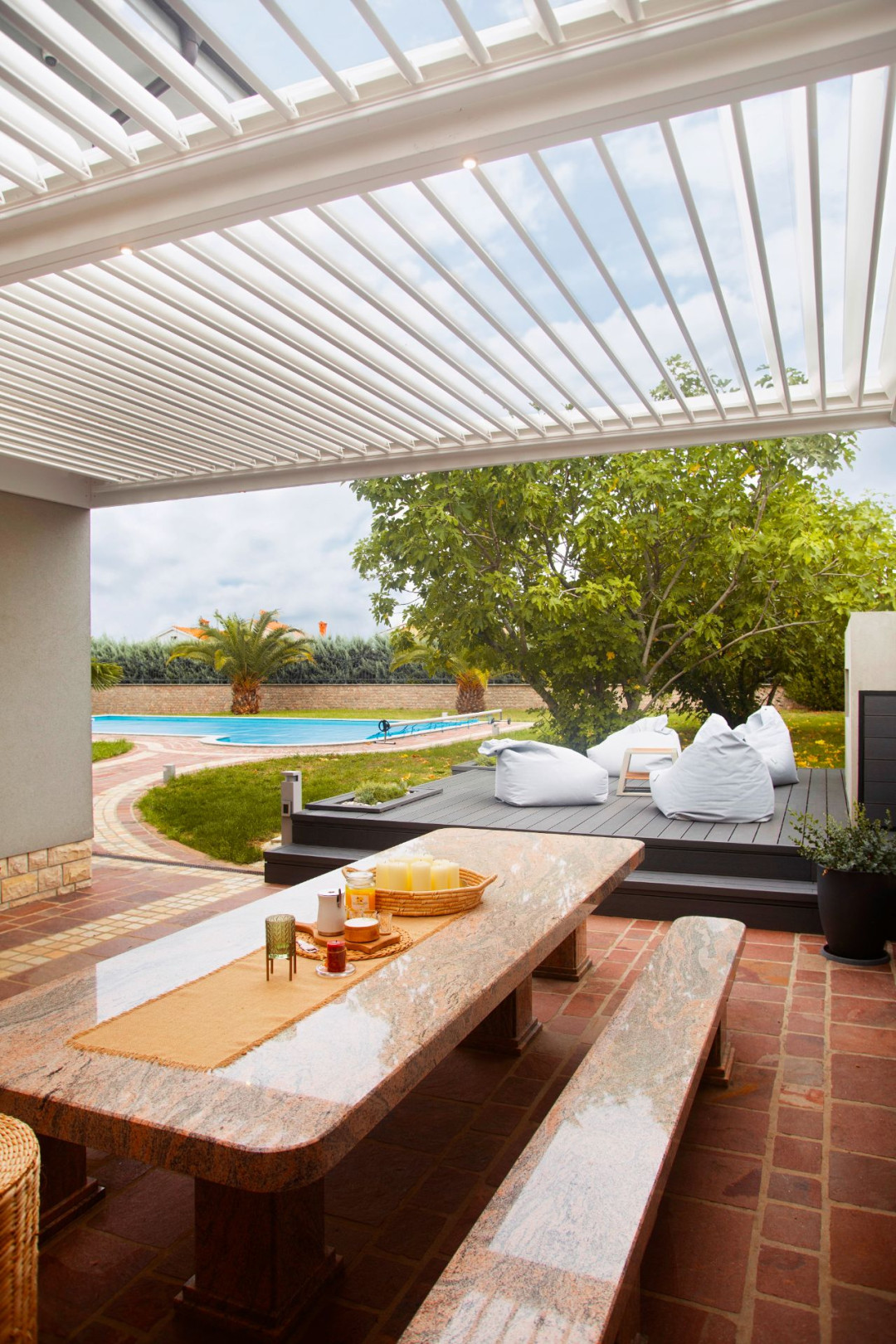 Projekt Lamellen-Pergola RC Koper, Slovenien