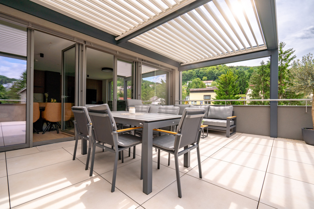 Projekt Lamellen-Pergola ŠB Hrastnik