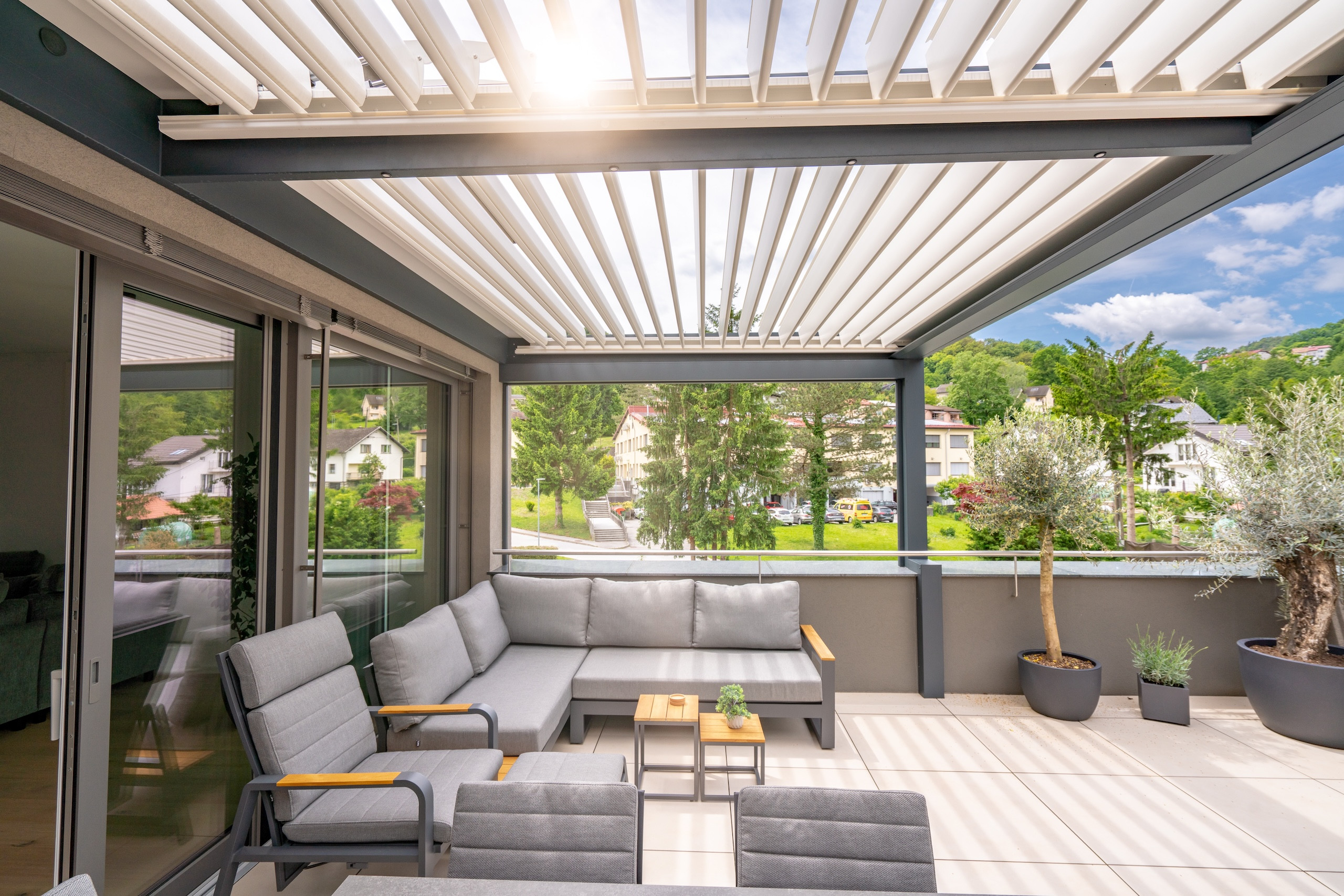 Projekt Lamellen-Pergola ŠB Hrastnik