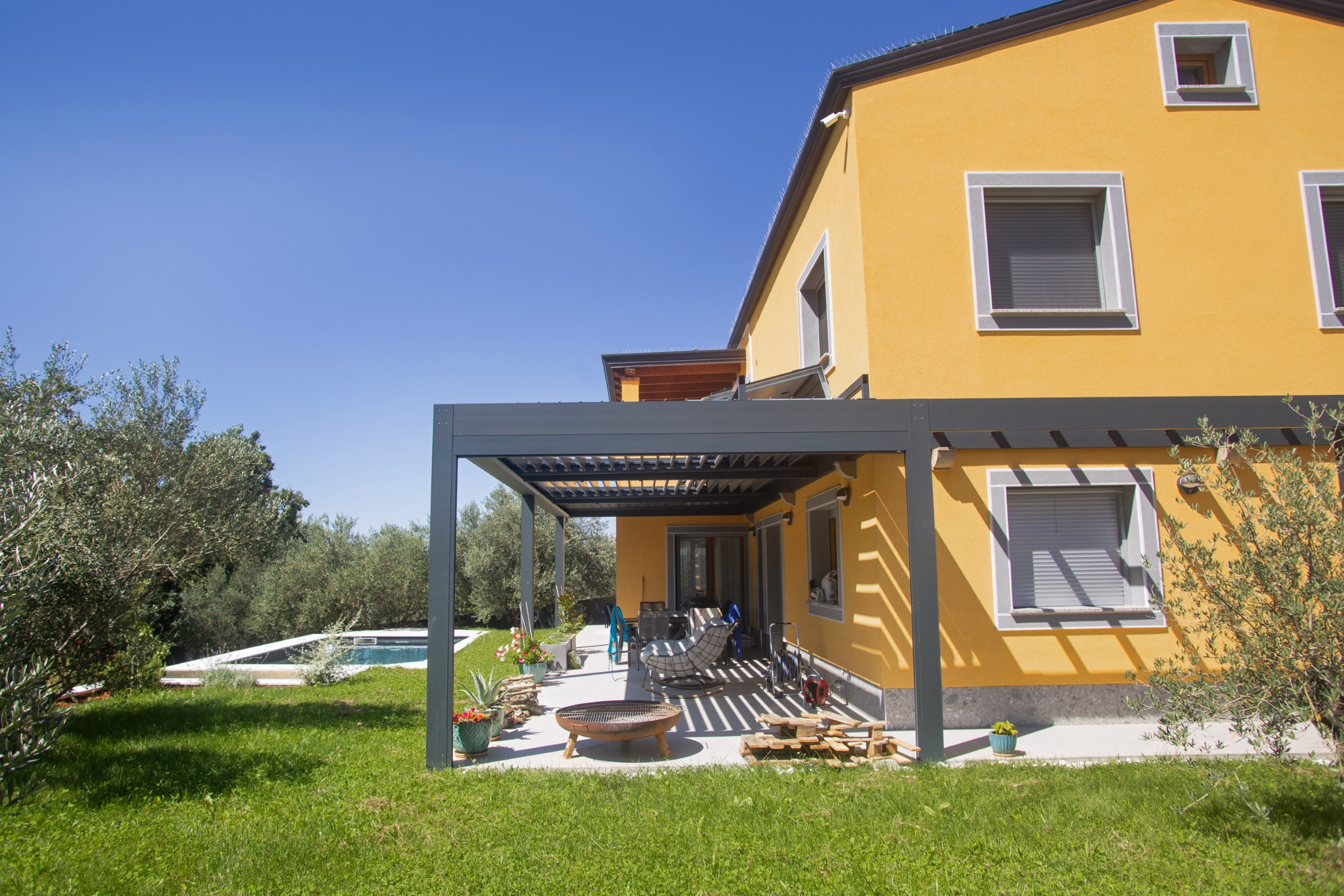 Projekt Lamellen-Pergola Stergar Koper