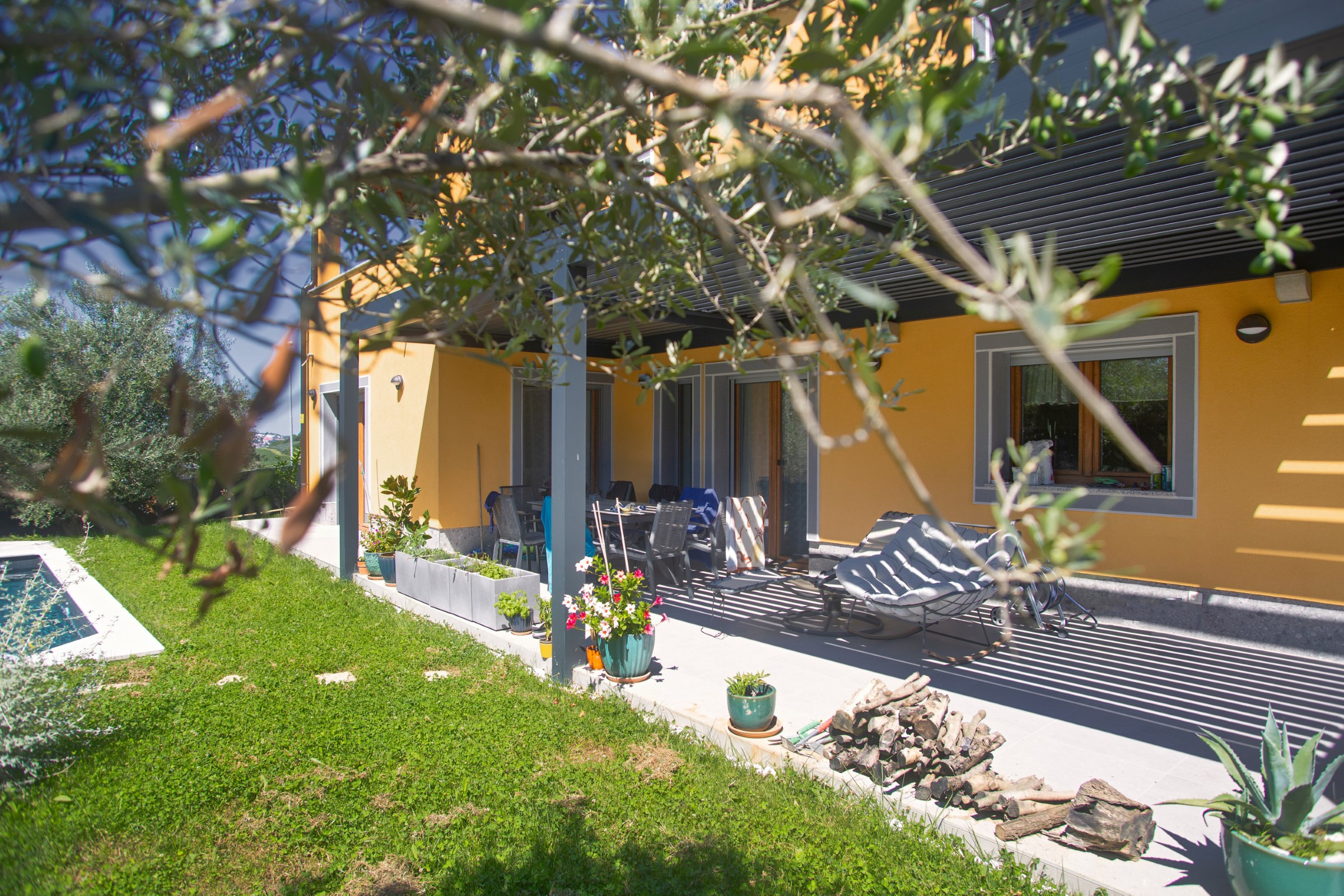 Projekt Lamellen-Pergola Stergar Koper