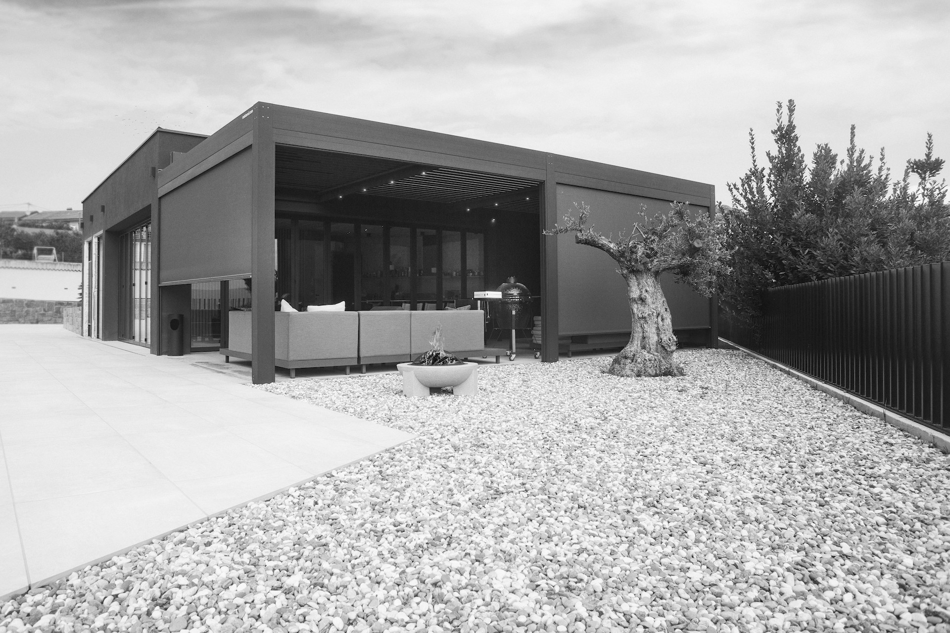 Projekt Lamellen-Pergola SV Ankaran