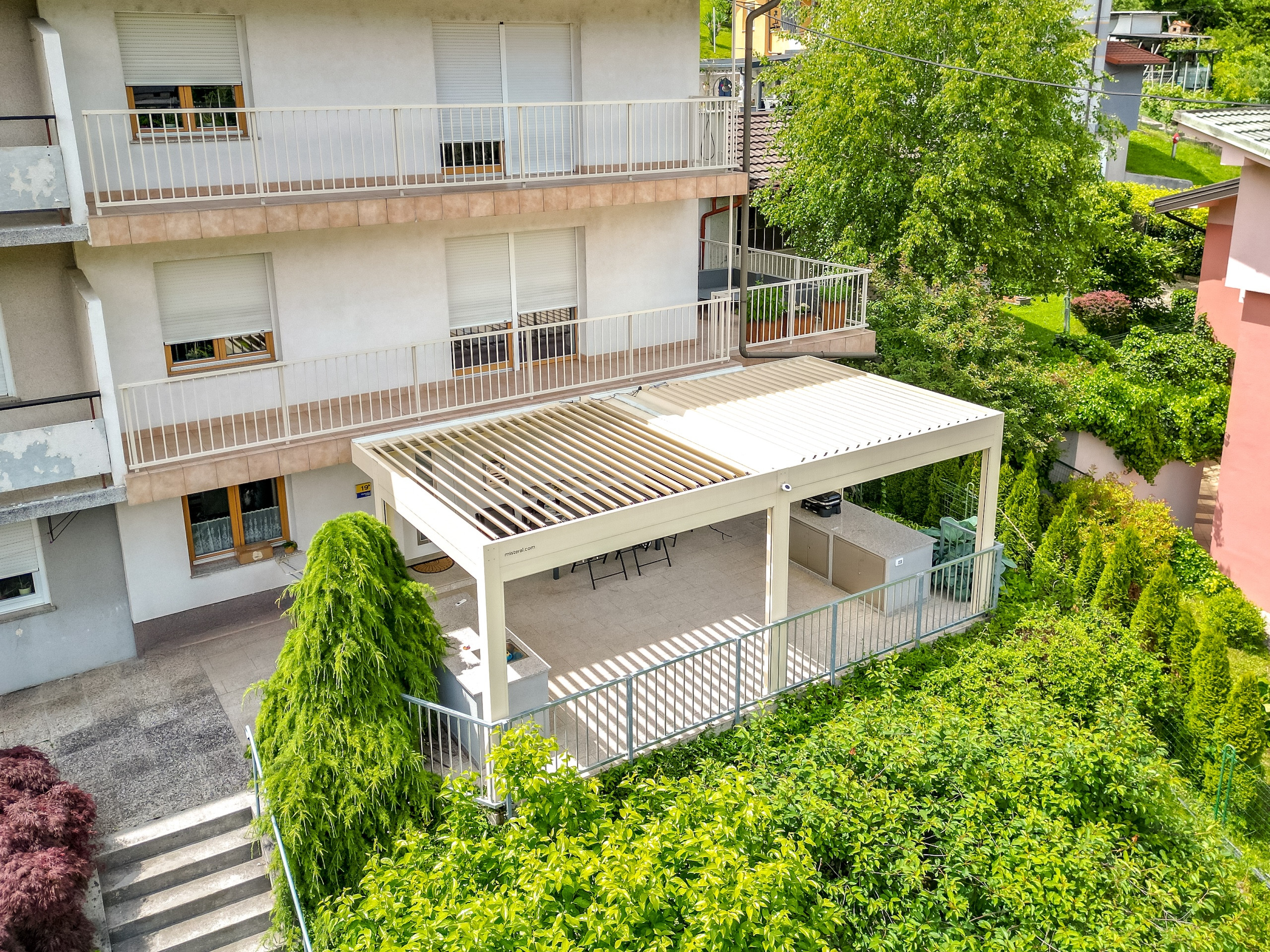 Projekt Lamellen-Pergola TS Zagorje
