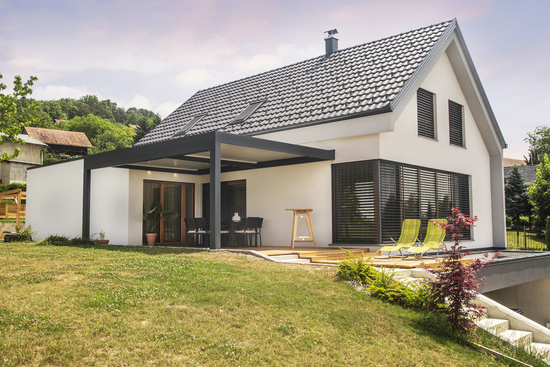 Projekt Lamellen-Pergola TT Krško