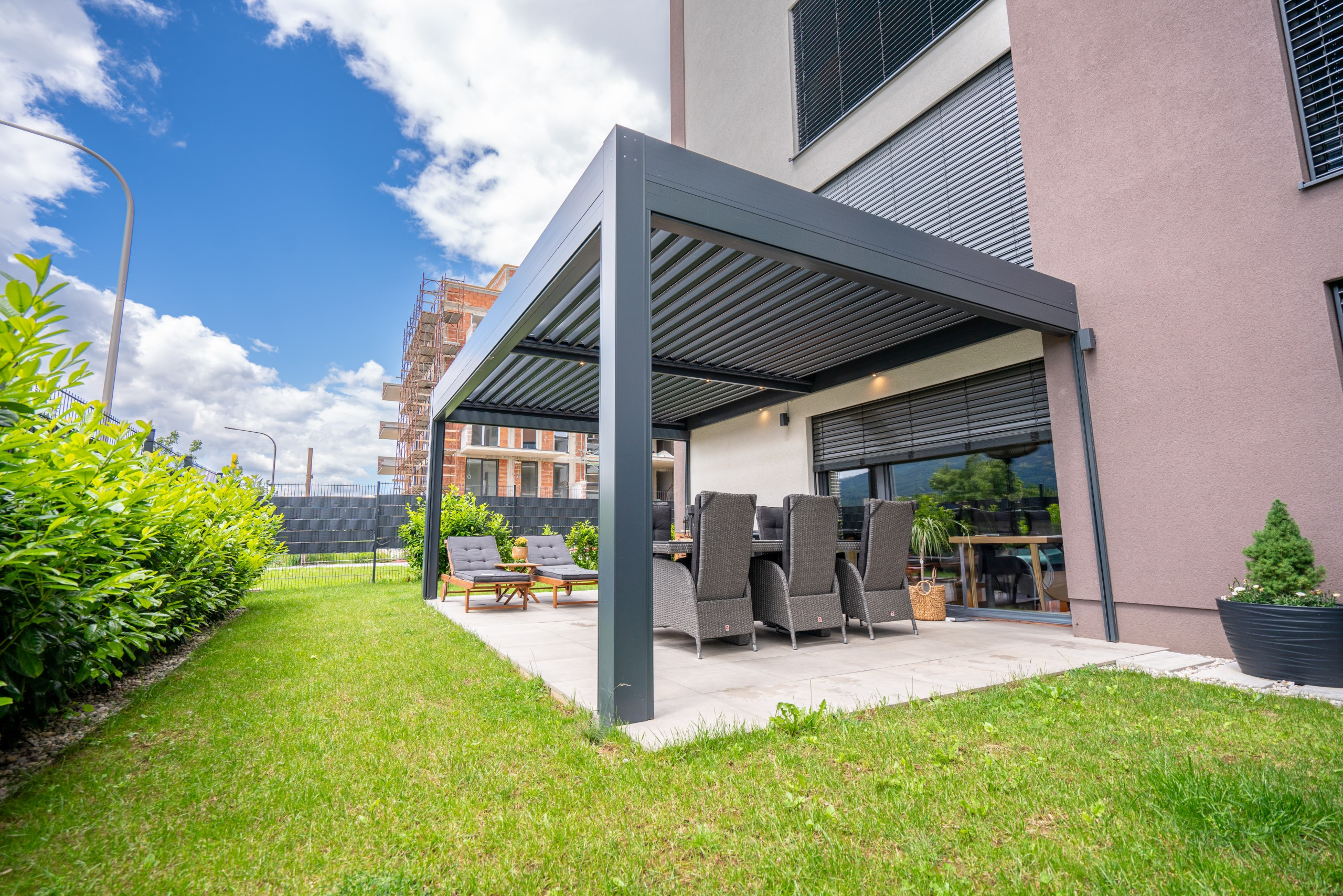 Projekt Lamellen-Pergola ZA Maribor