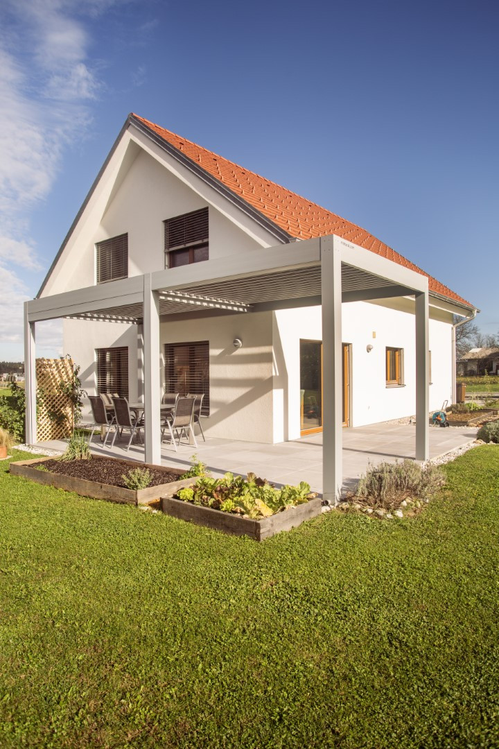 Projekt lamelna pergola DS Vransko