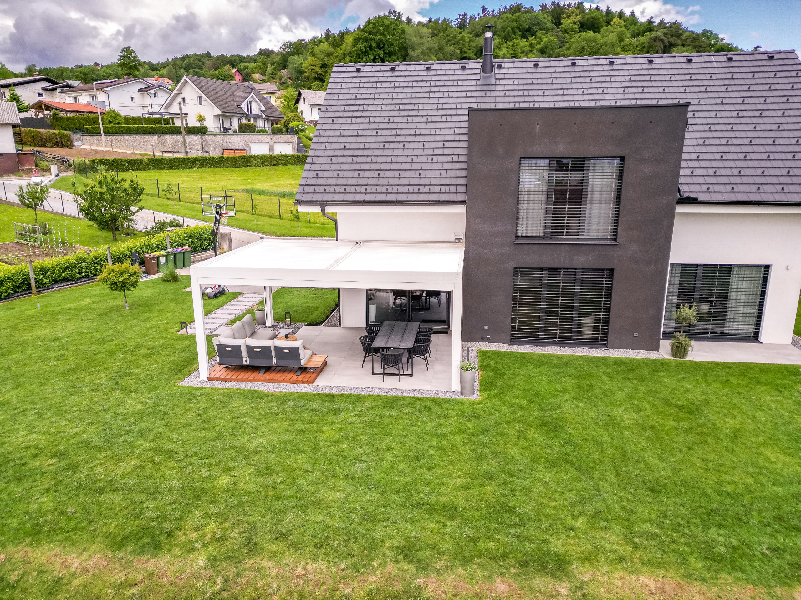 Projekt lamelna pergola PB Polskava