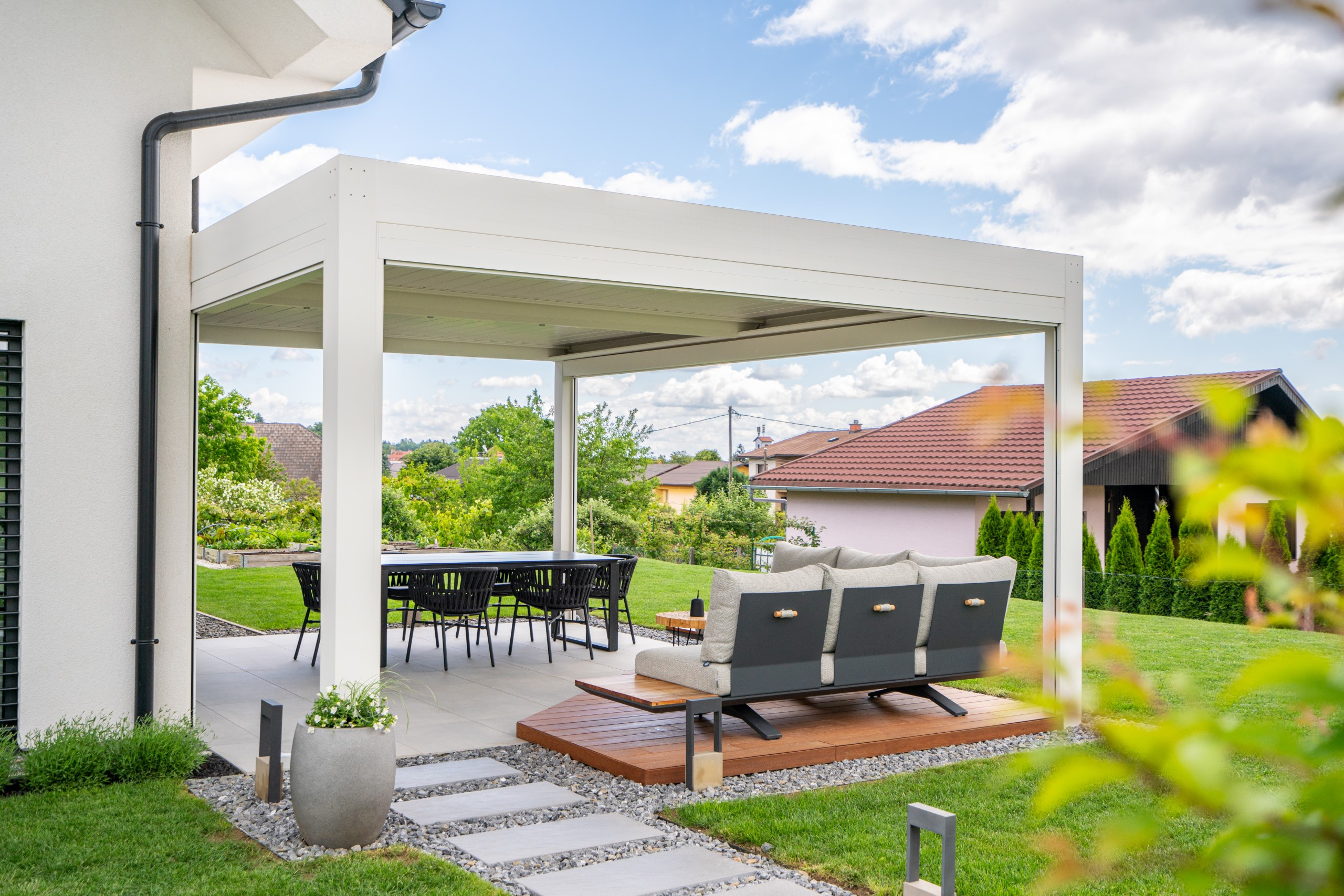 Projekt lamelna pergola PB Polskava