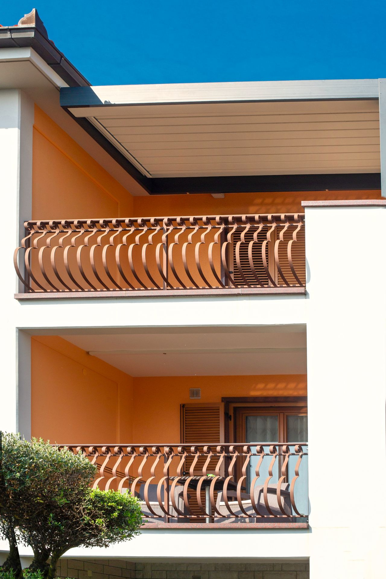 Projekt Pension Silvia - Portorož - Lamelna/bioklimatska pergola Misteral - Terasa, brisole, zip rolo