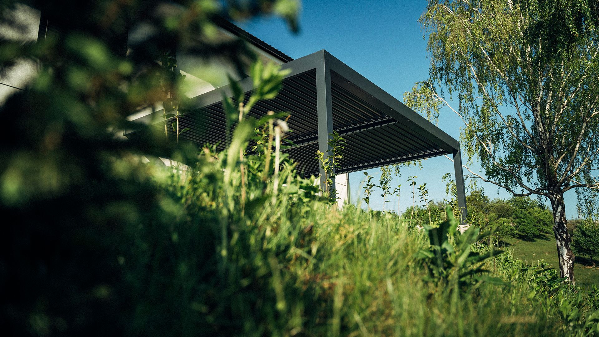 Projekt PČ Krško - Lamelna/bioklimatska pergola Misteral - Terasa, brisole, zip rolo