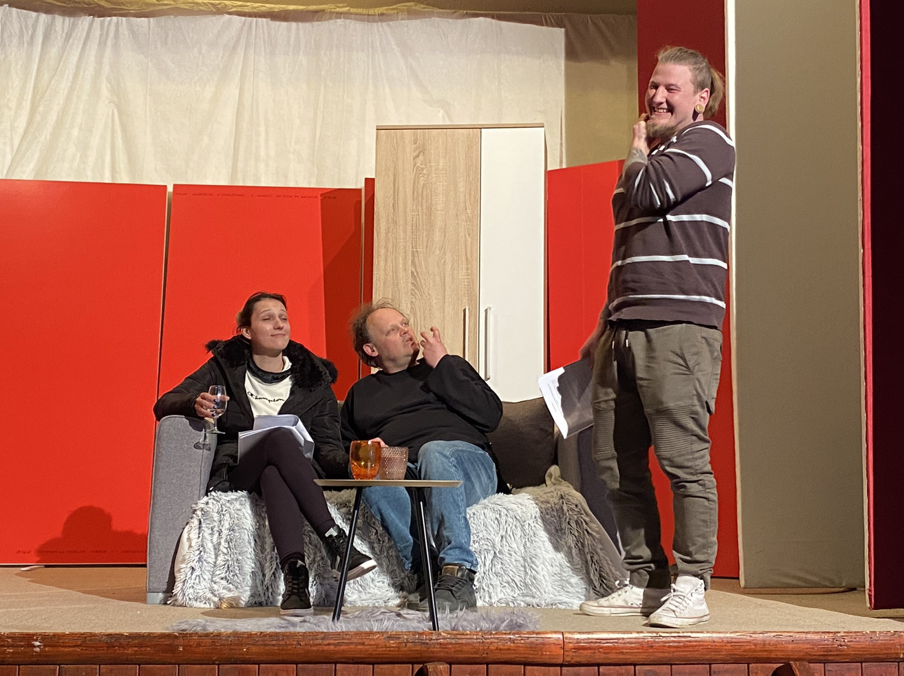 Gledališke vaje Brat od svoje sestre