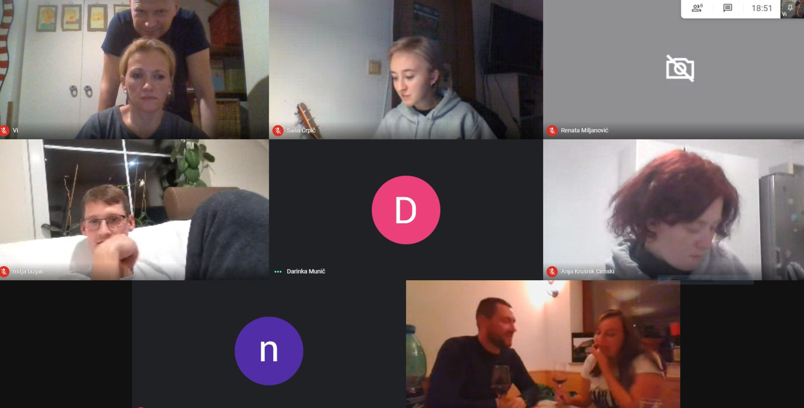 Gledališke vaje Brat od svoje sestre