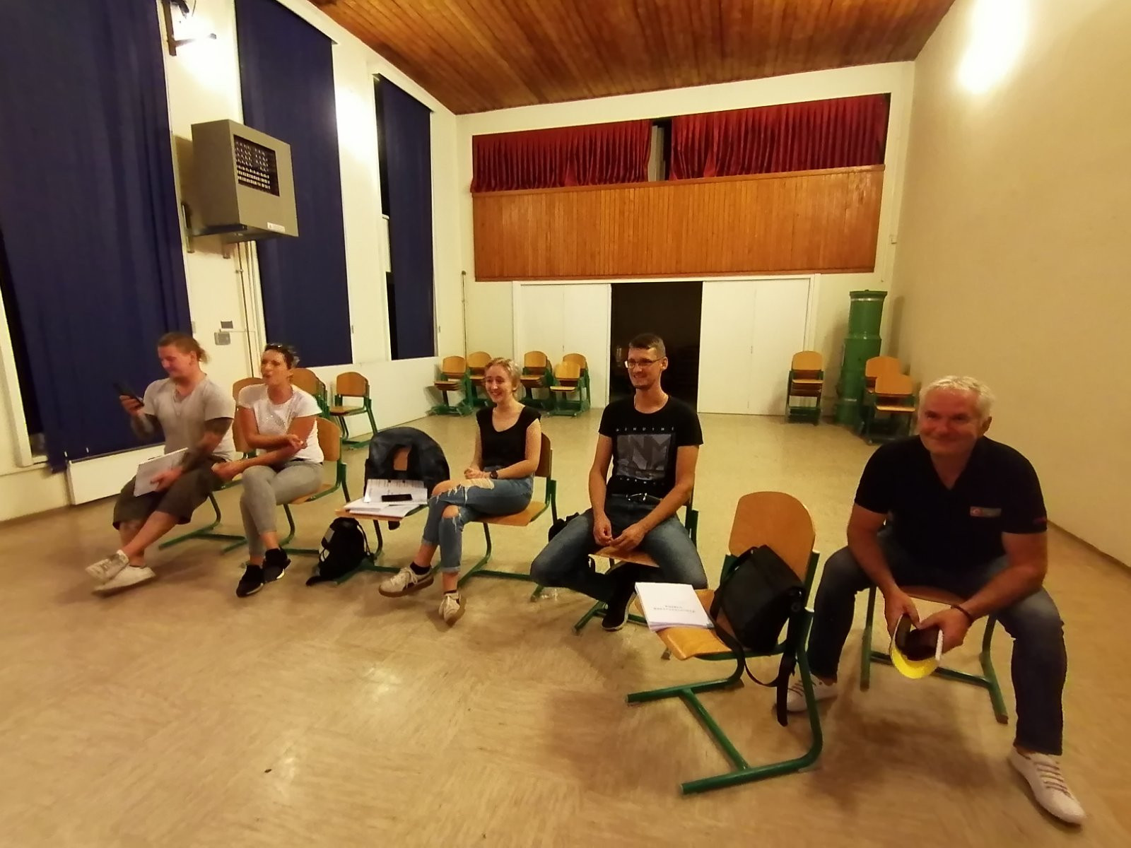 Gledališke vaje Brat od svoje sestre