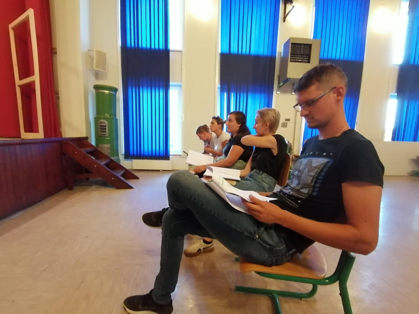 Gledališke vaje Brat od svoje sestre