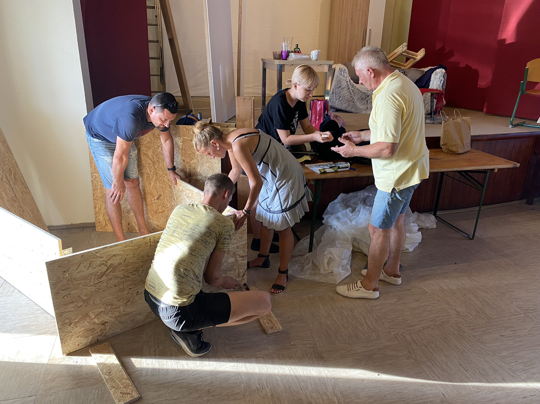 Gledališke vaje Brat od svoje sestre