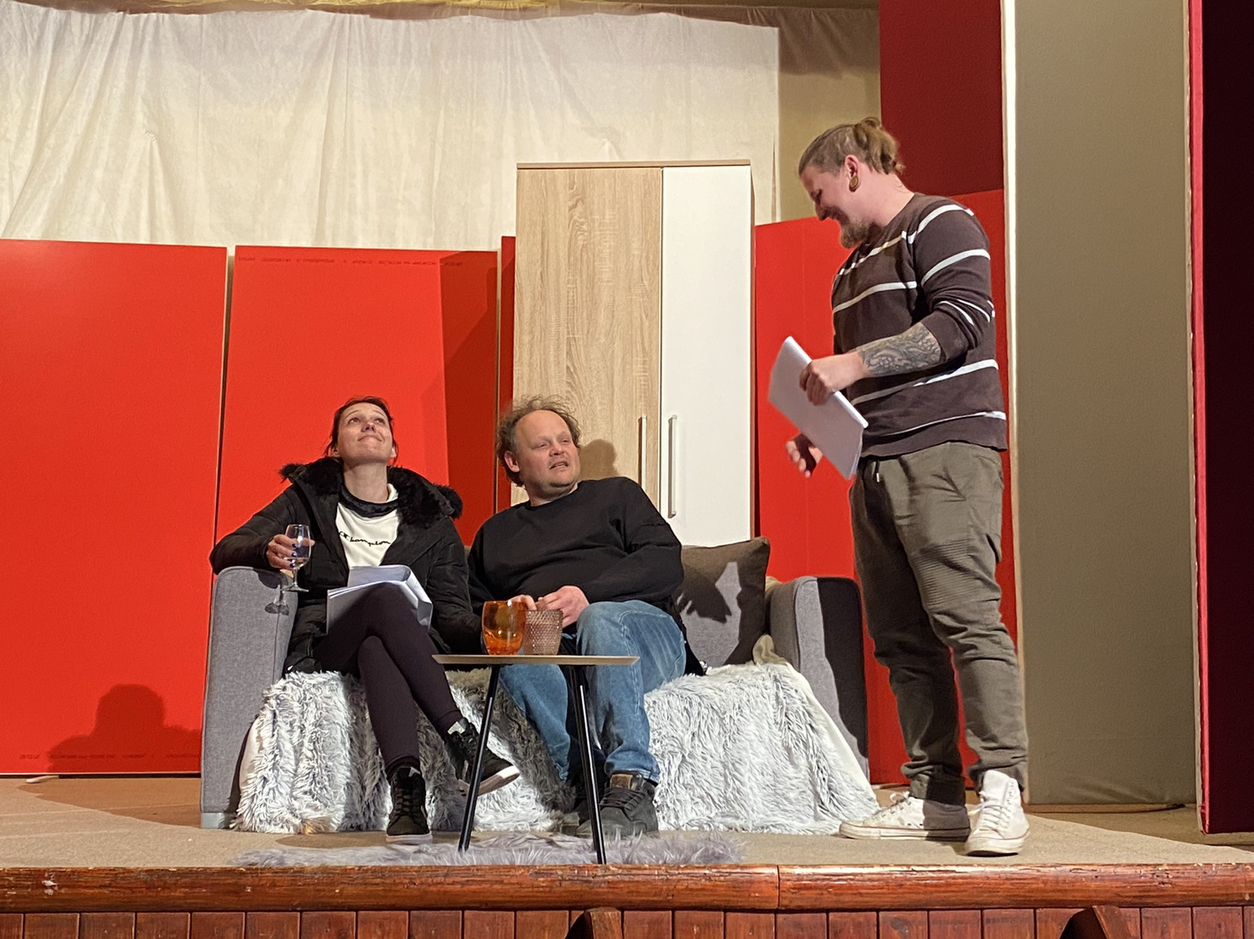 Gledališke vaje Brat od svoje sestre