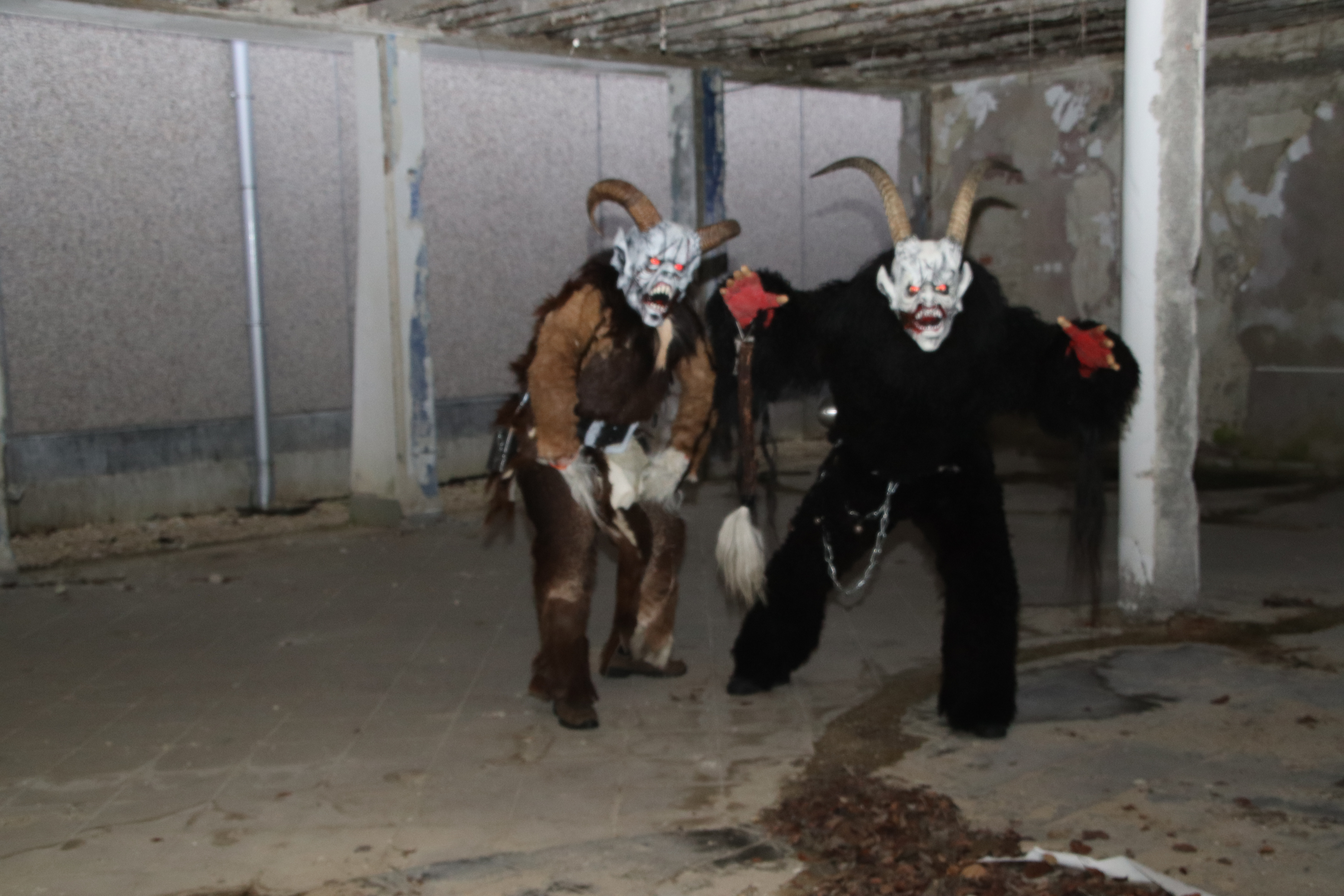 Kapelski krampusi na obisku