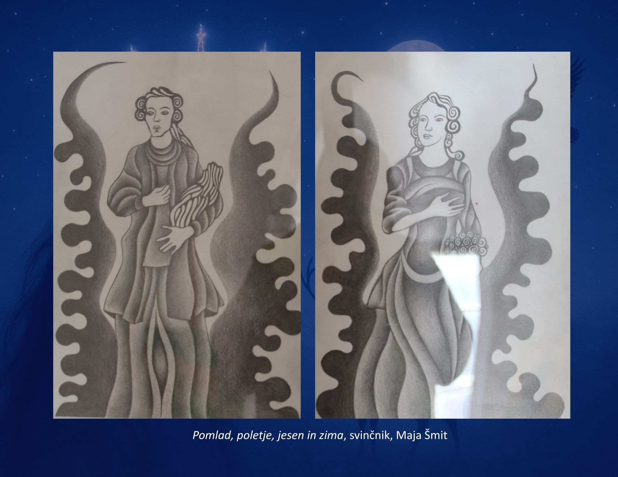 Likovna dela napolnila Grad Mokrice