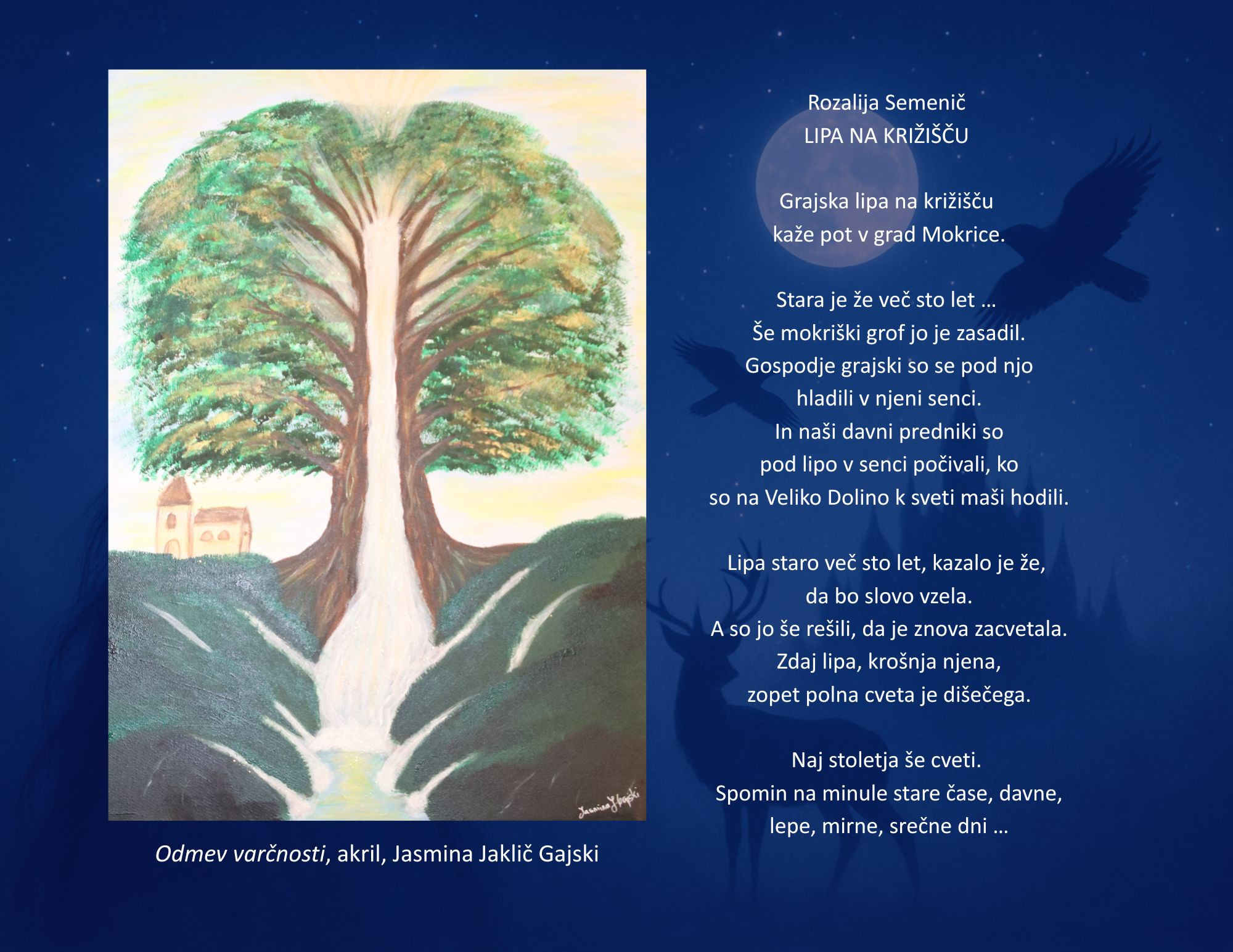 Likovna dela napolnila Grad Mokrice