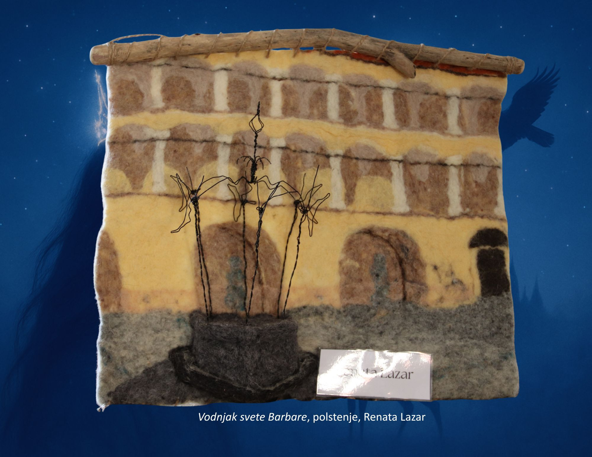 Likovna dela napolnila Grad Mokrice