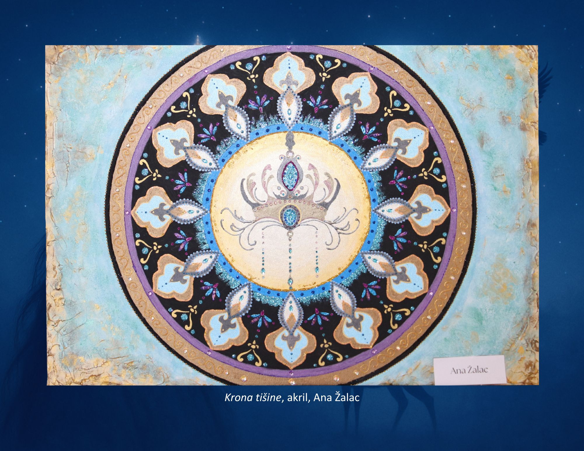 Likovna dela napolnila Grad Mokrice