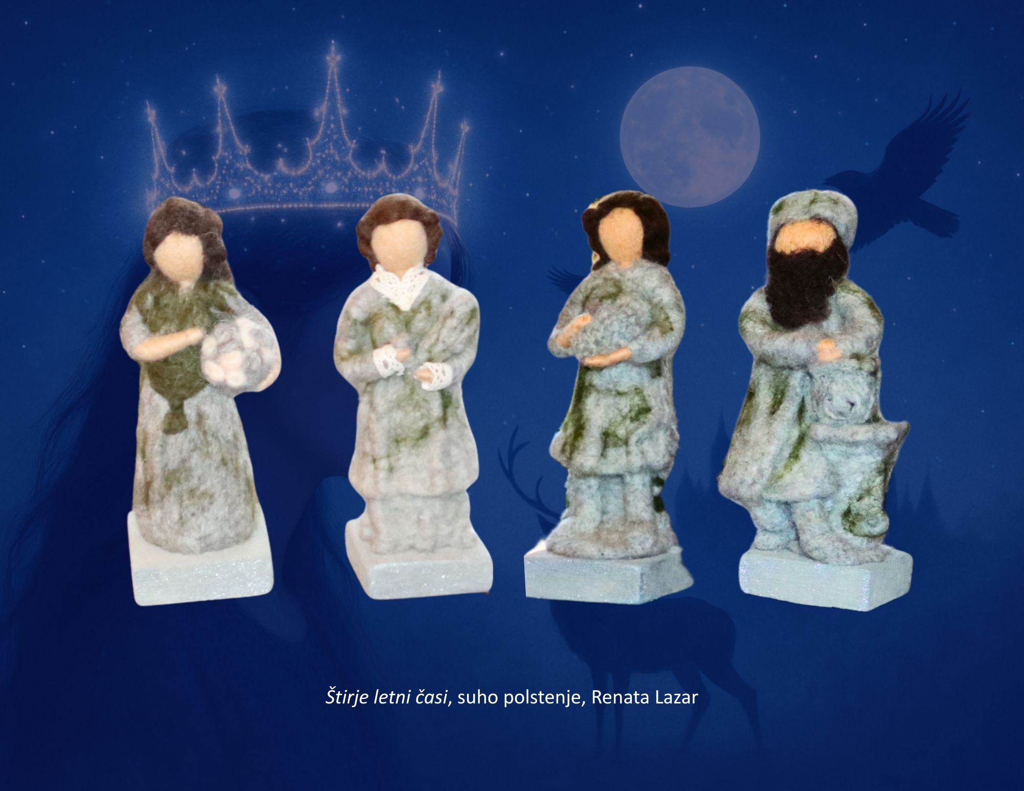 Likovna dela napolnila Grad Mokrice