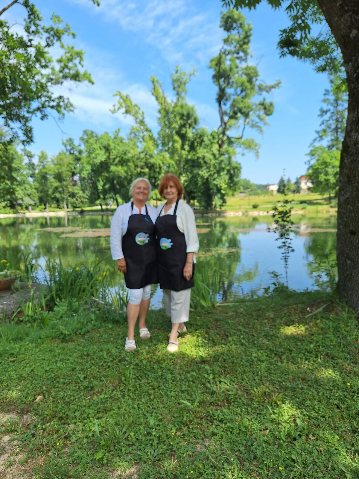 Likovniki smo slikali na dvoru Lužnica