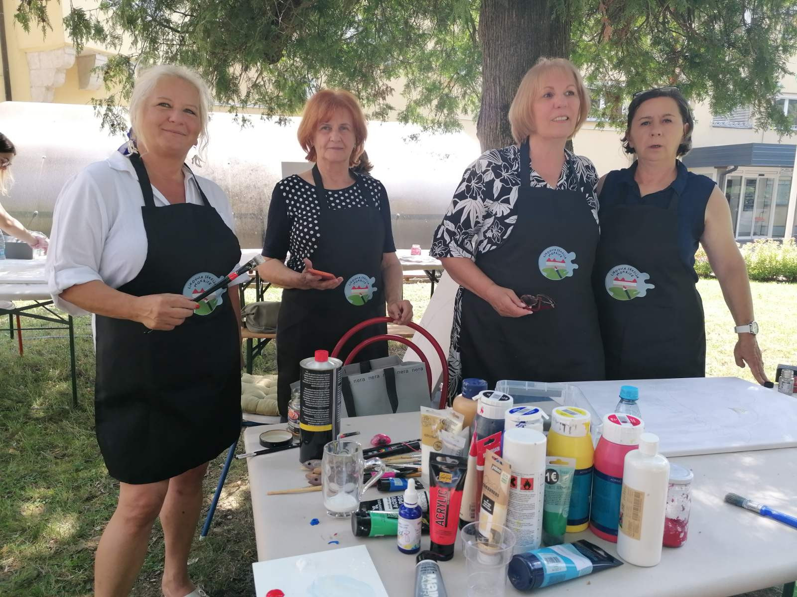 Likovniki smo slikali v Sevnici