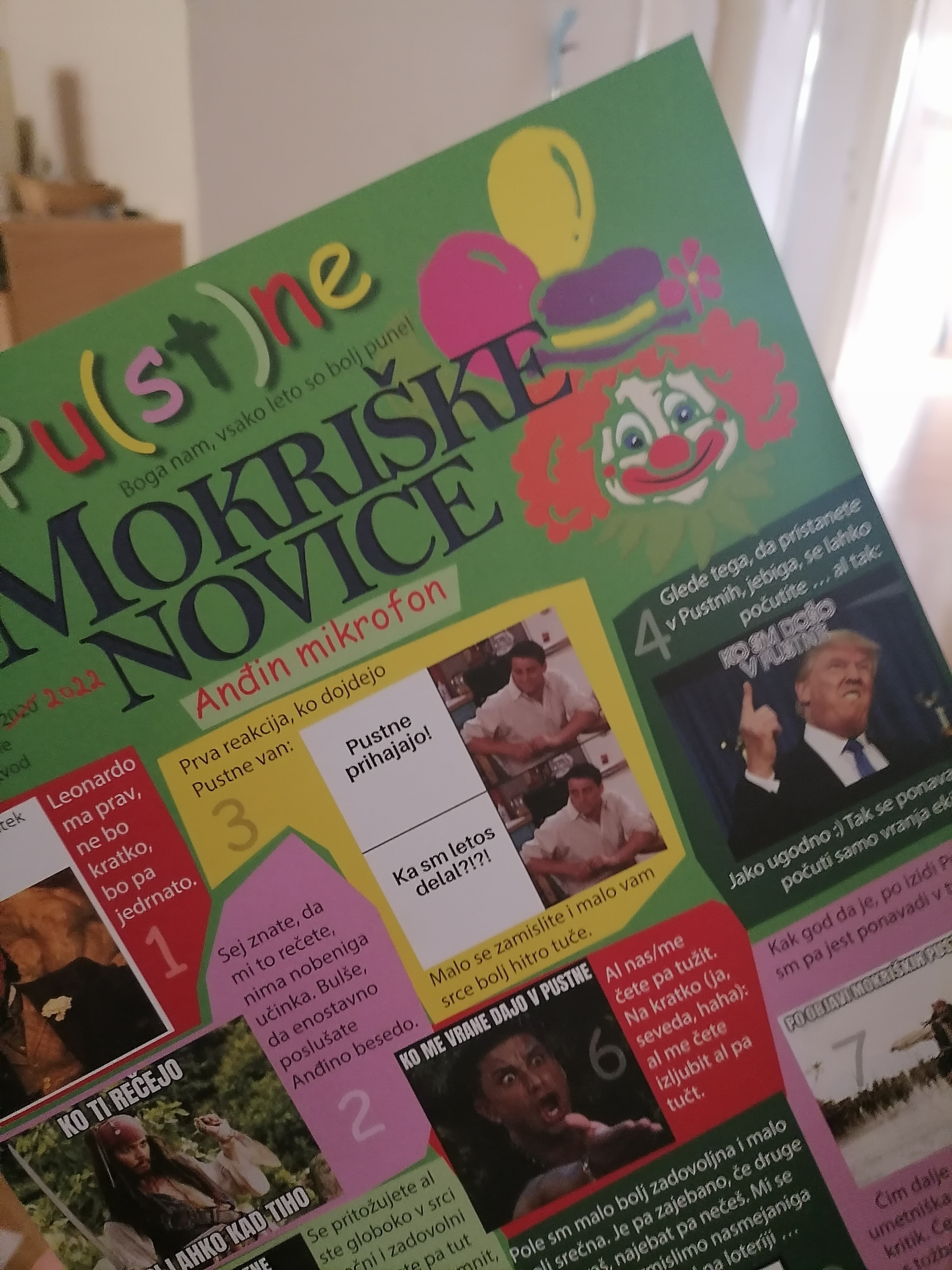 Pustne mokriške novice