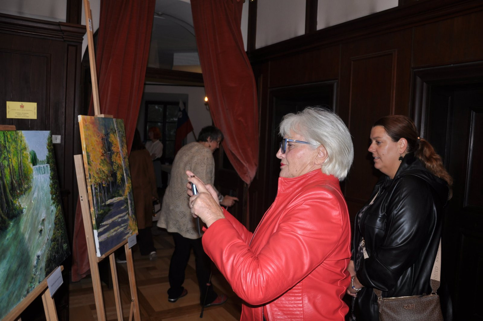 Razstava Likovne sekcije Mokrice