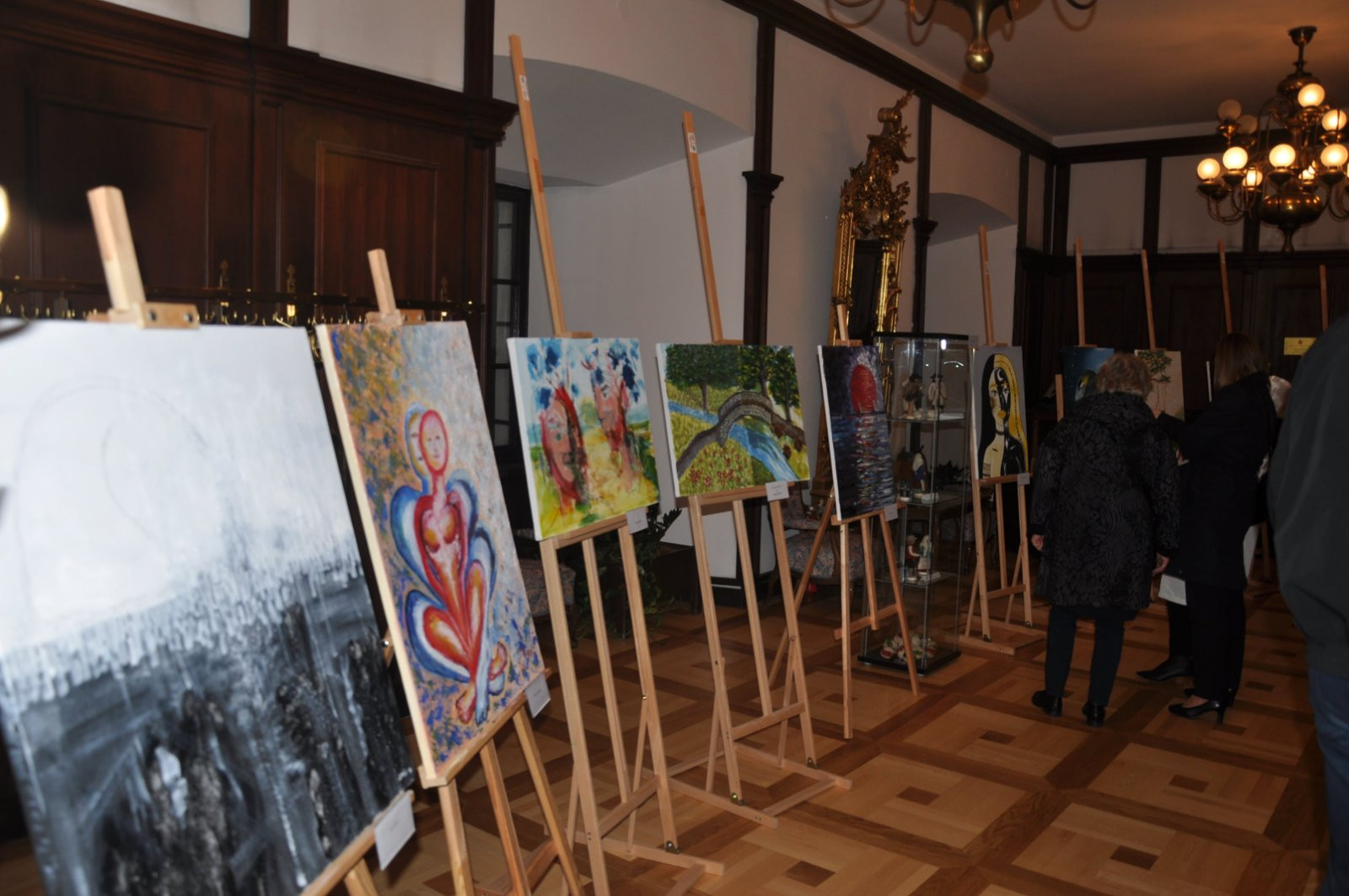 Razstava Likovne sekcije Mokrice