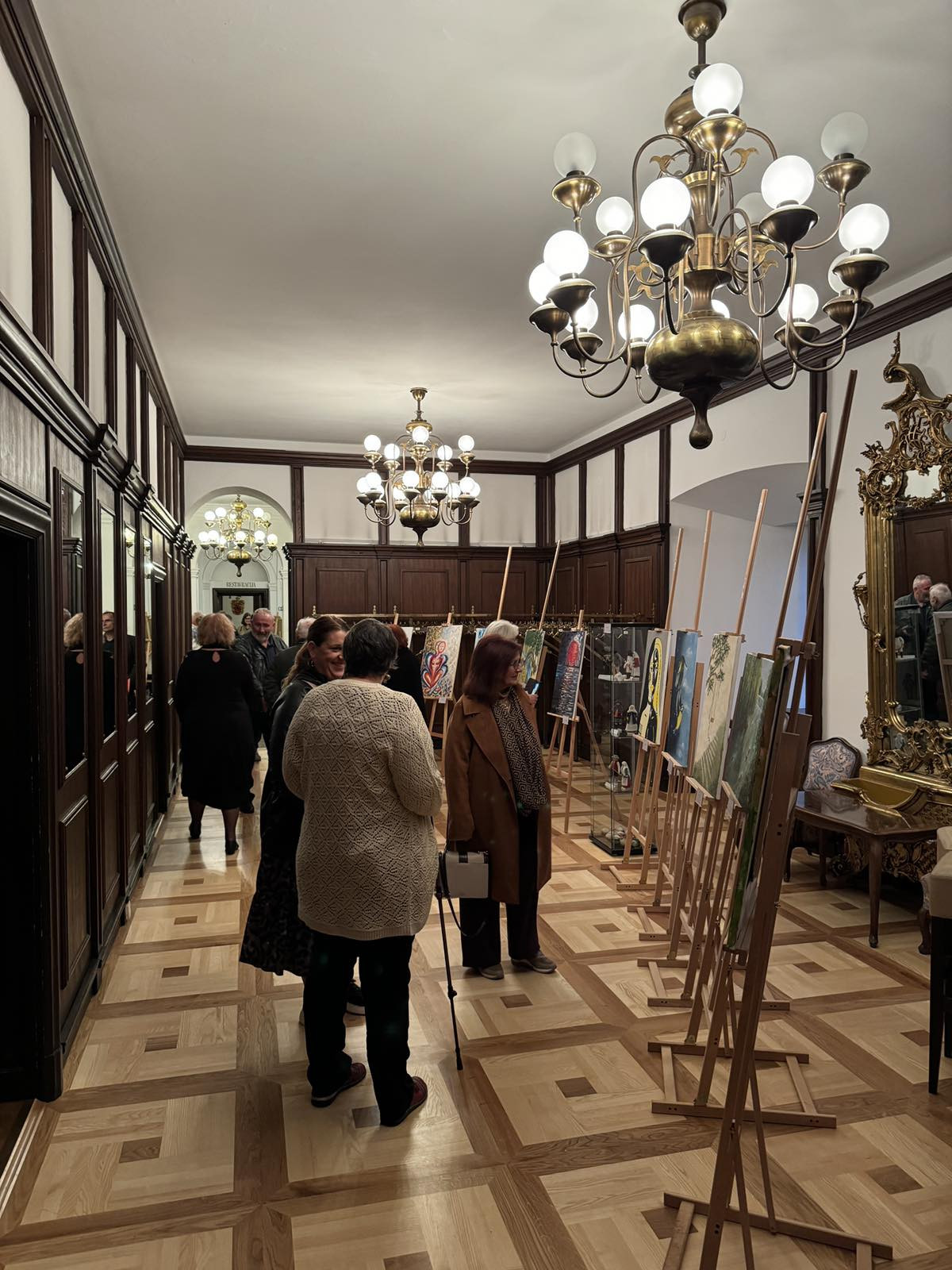 Razstava Likovne sekcije Mokrice