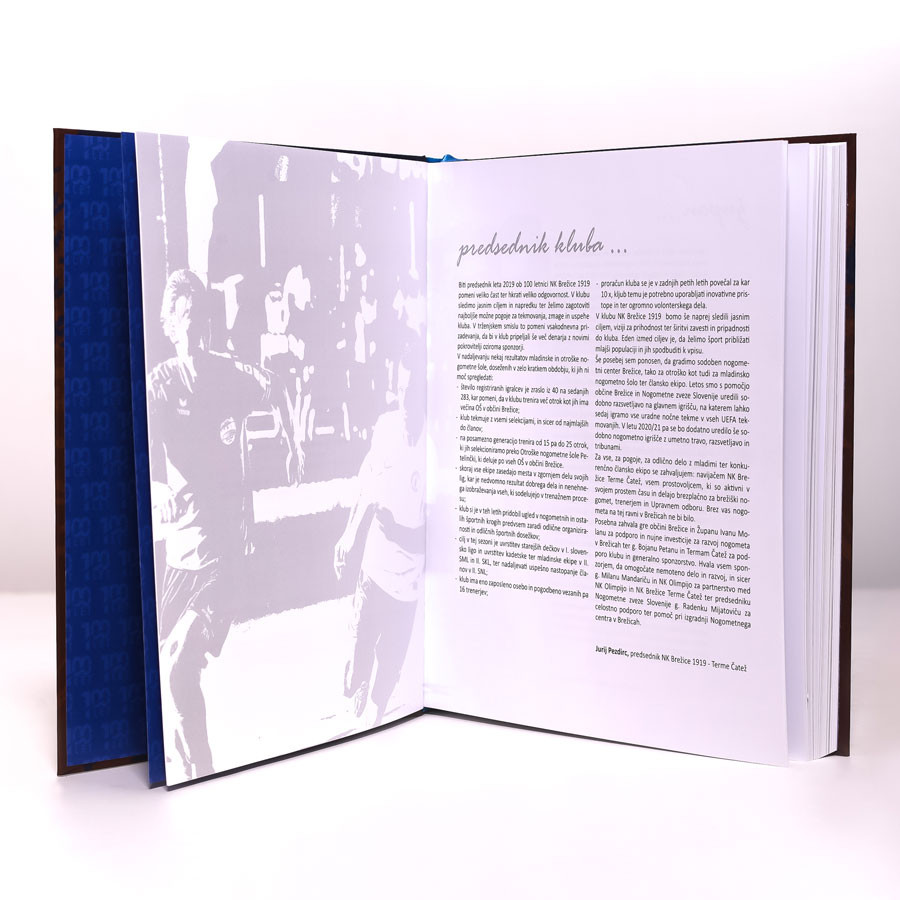 Izšla naša knjiga 100 let nogometa v Brežicah