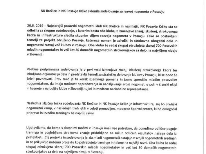 Sodelovanje z ND Posavje